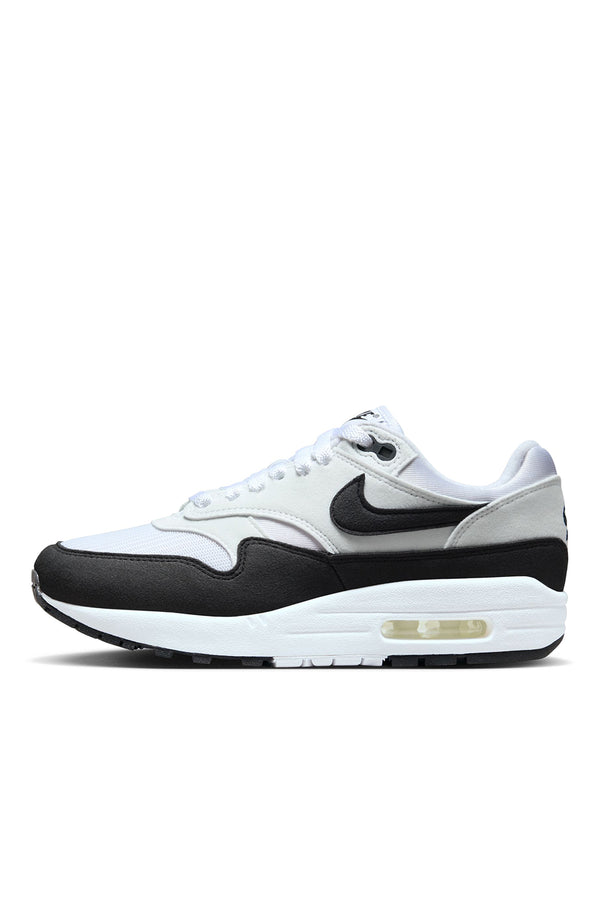 Womens Nike Air Max 1 'White/Black'