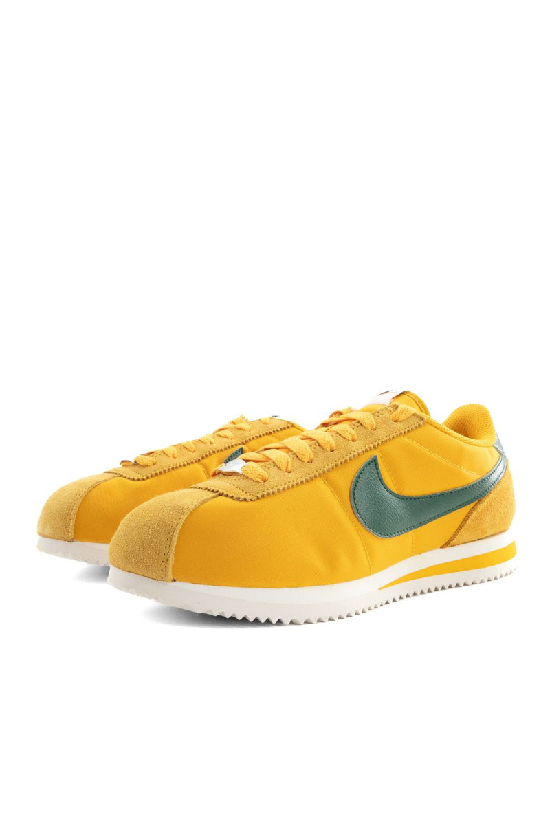 Nike Womens Cortez TXT 'Yellow Ochre/Gorge Green'