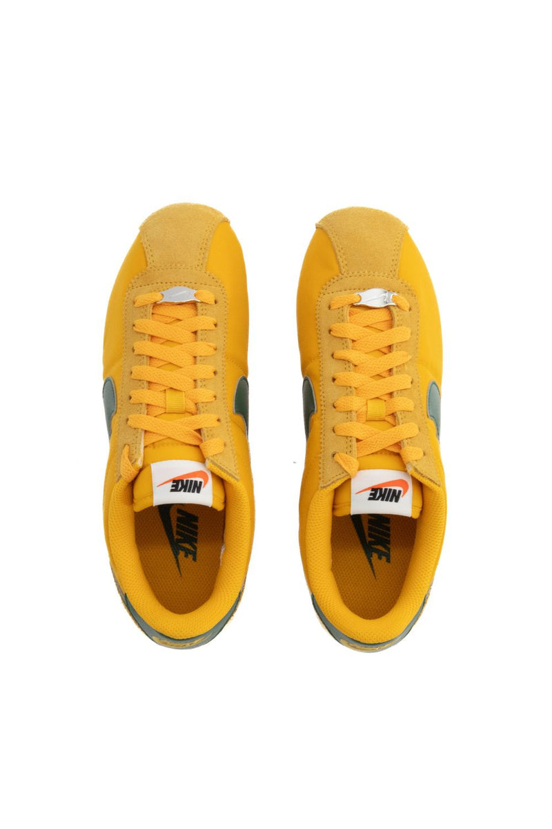 Nike Womens Cortez TXT 'Yellow Ochre/Gorge Green'