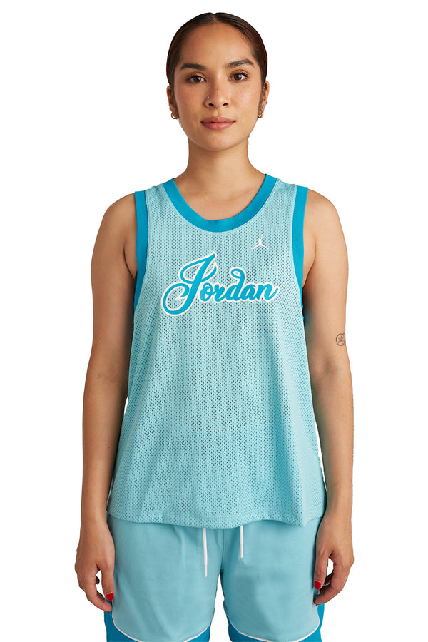 Jordan Womens Jersey 'Bleached Aqua' - ROOTED