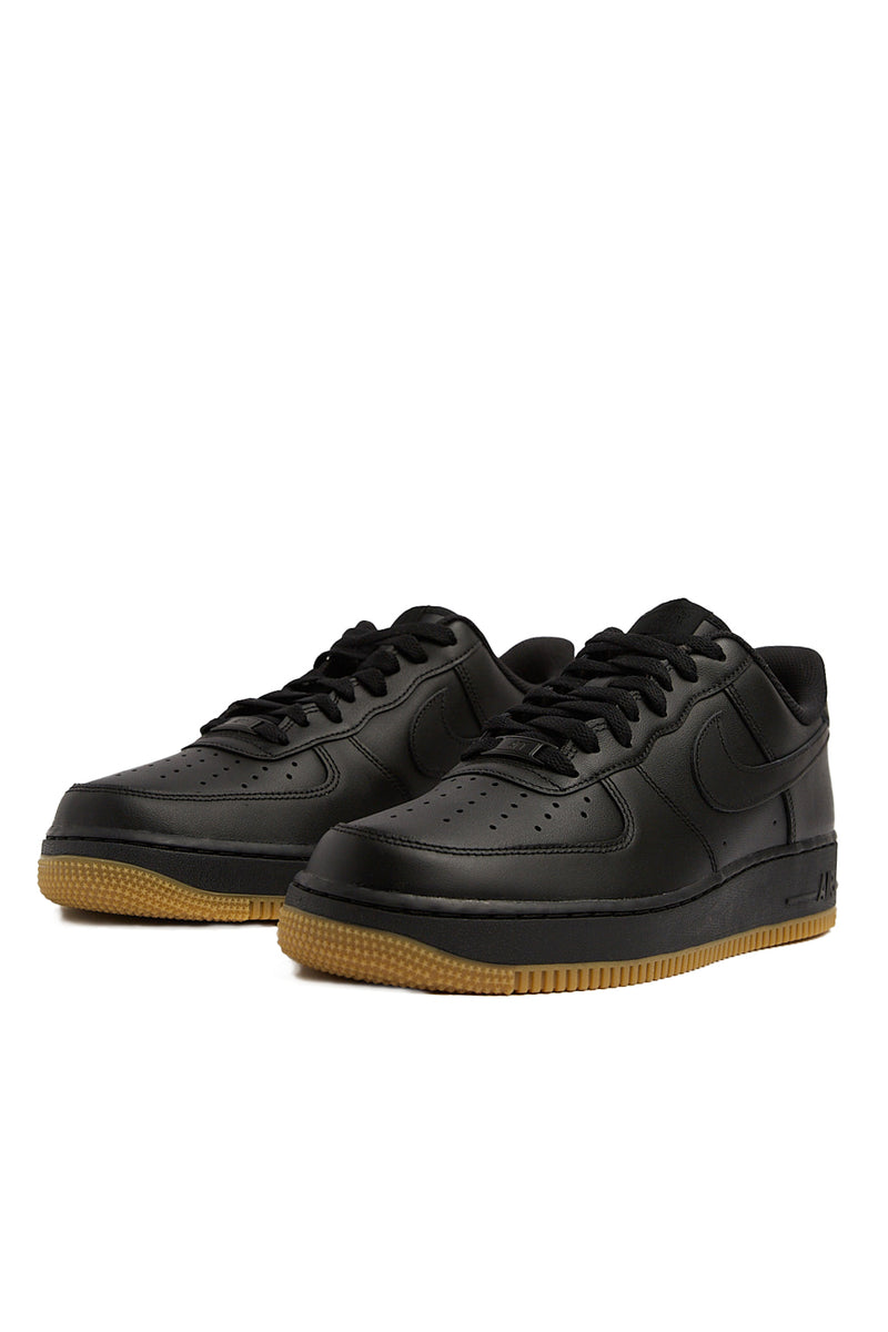 Nike Air Force 1 '07 LV8 Black / Smoke Grey / White Shoes - Size 13