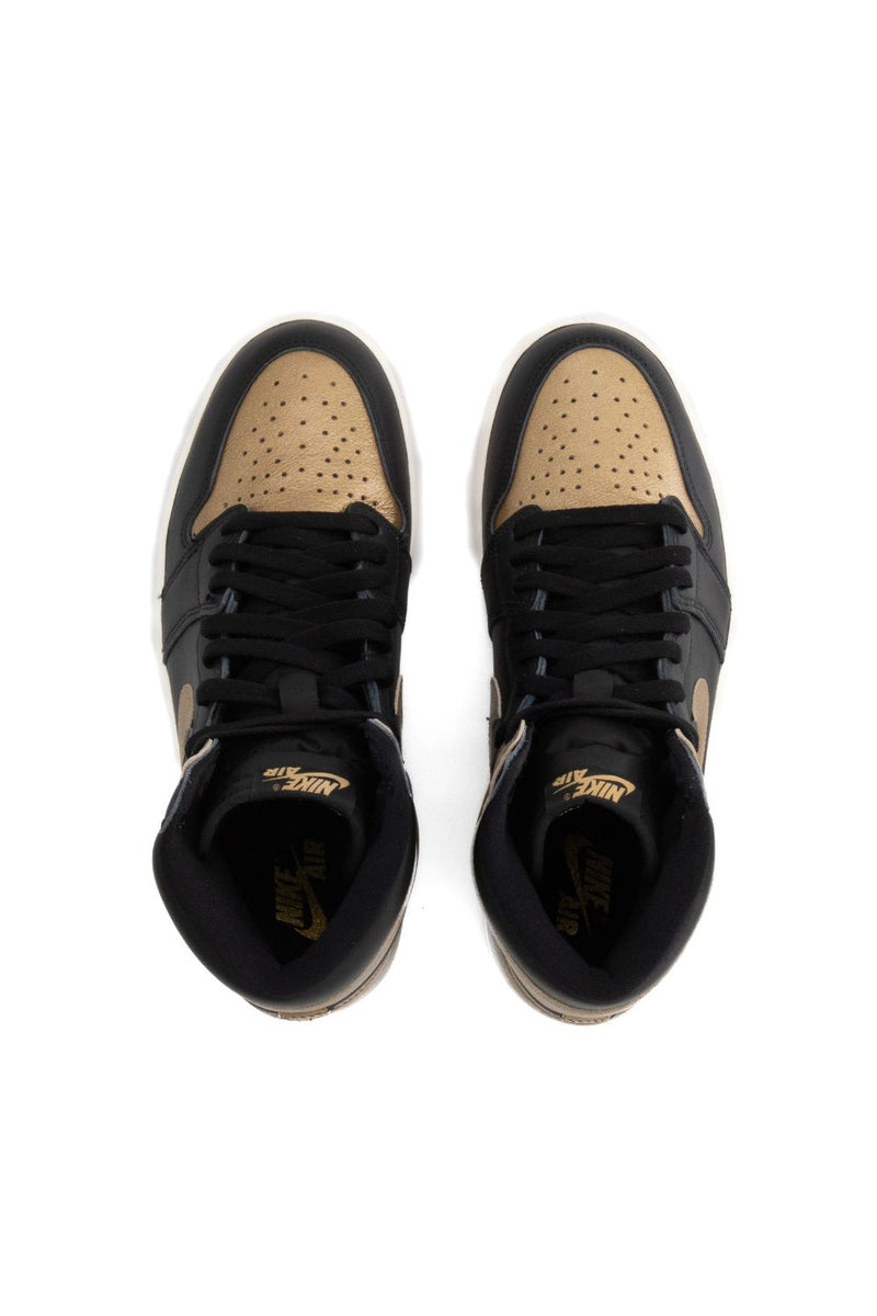 Air Jordan 1 Retro High OG Black Metallic Gold ROOTED