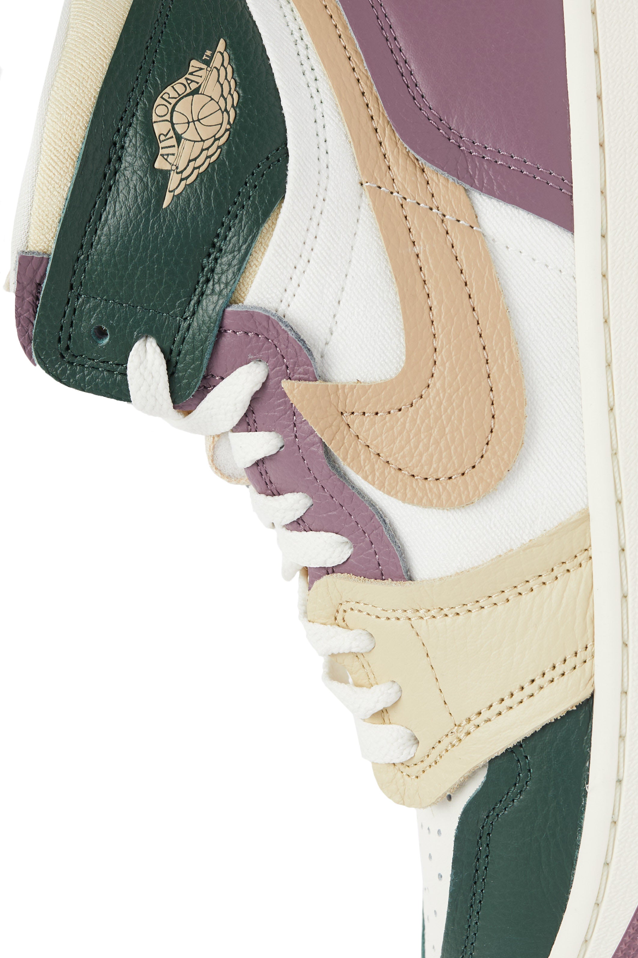 Air Jordan Womens 1 High MM 'Galactic Jade/Desert/Sail' - ROOTED