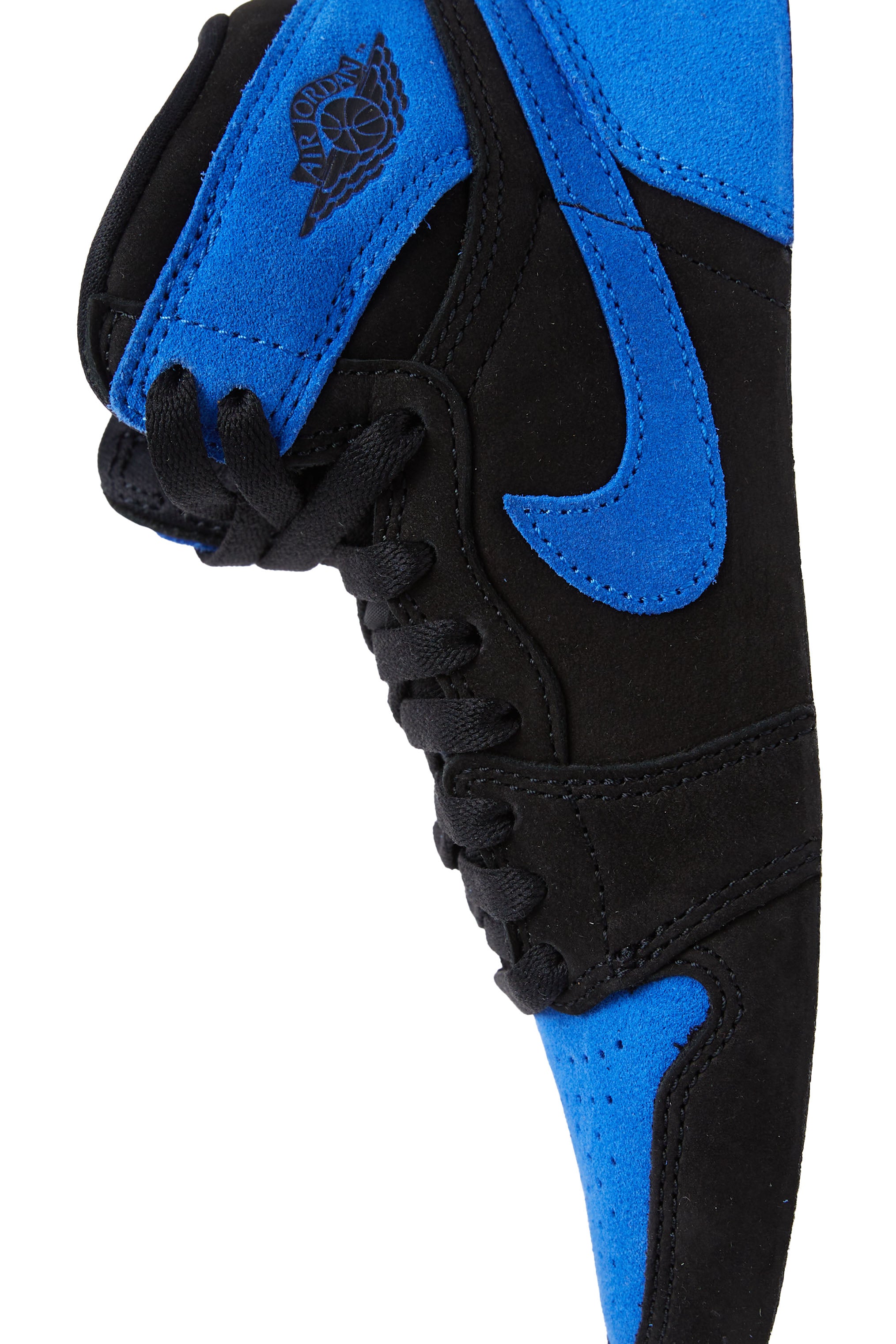 Air Jordan Kids 1 High OG 'Black/Royal Blue' - ROOTED