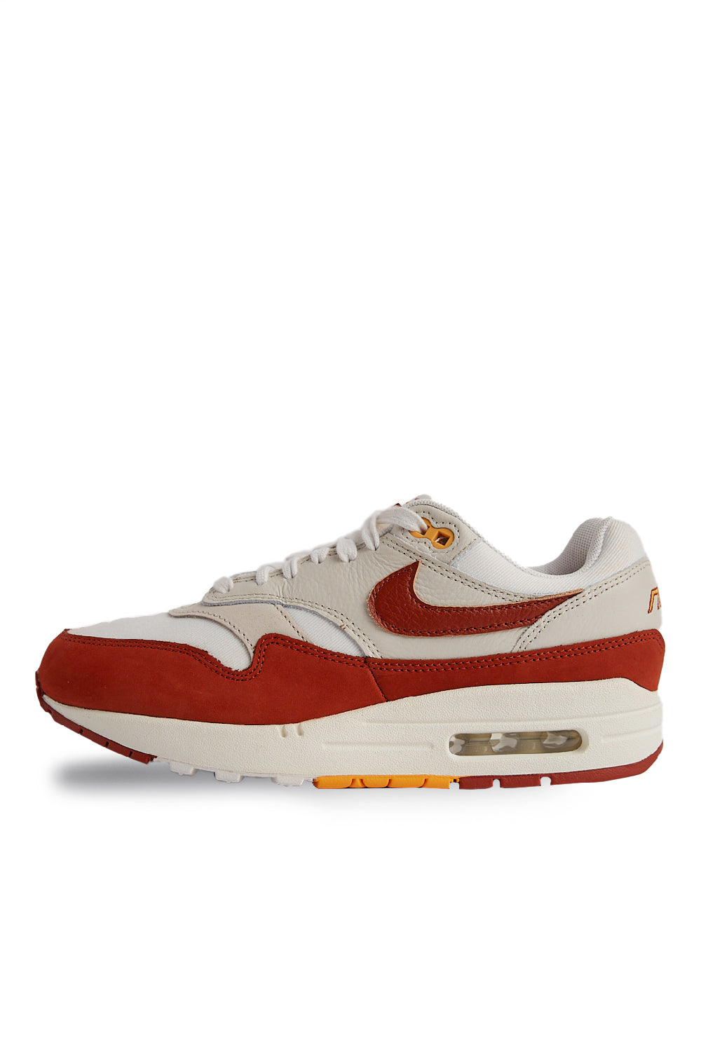 Nike Womens Air Max 1 LX 'Sail/Rugged Orange' - ROOTED