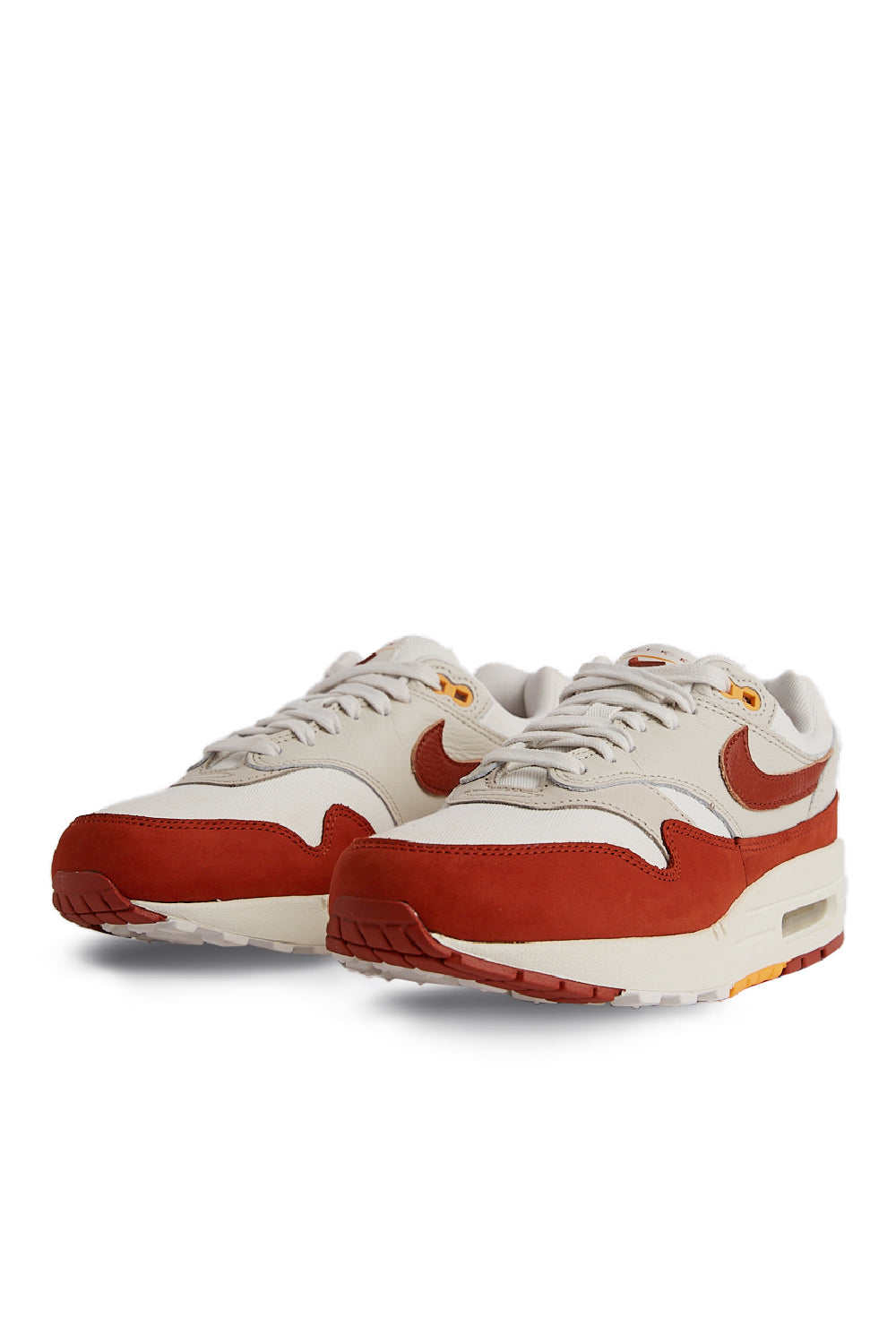 Nike Womens Air Max 1 LX 'Sail/Rugged Orange' - ROOTED