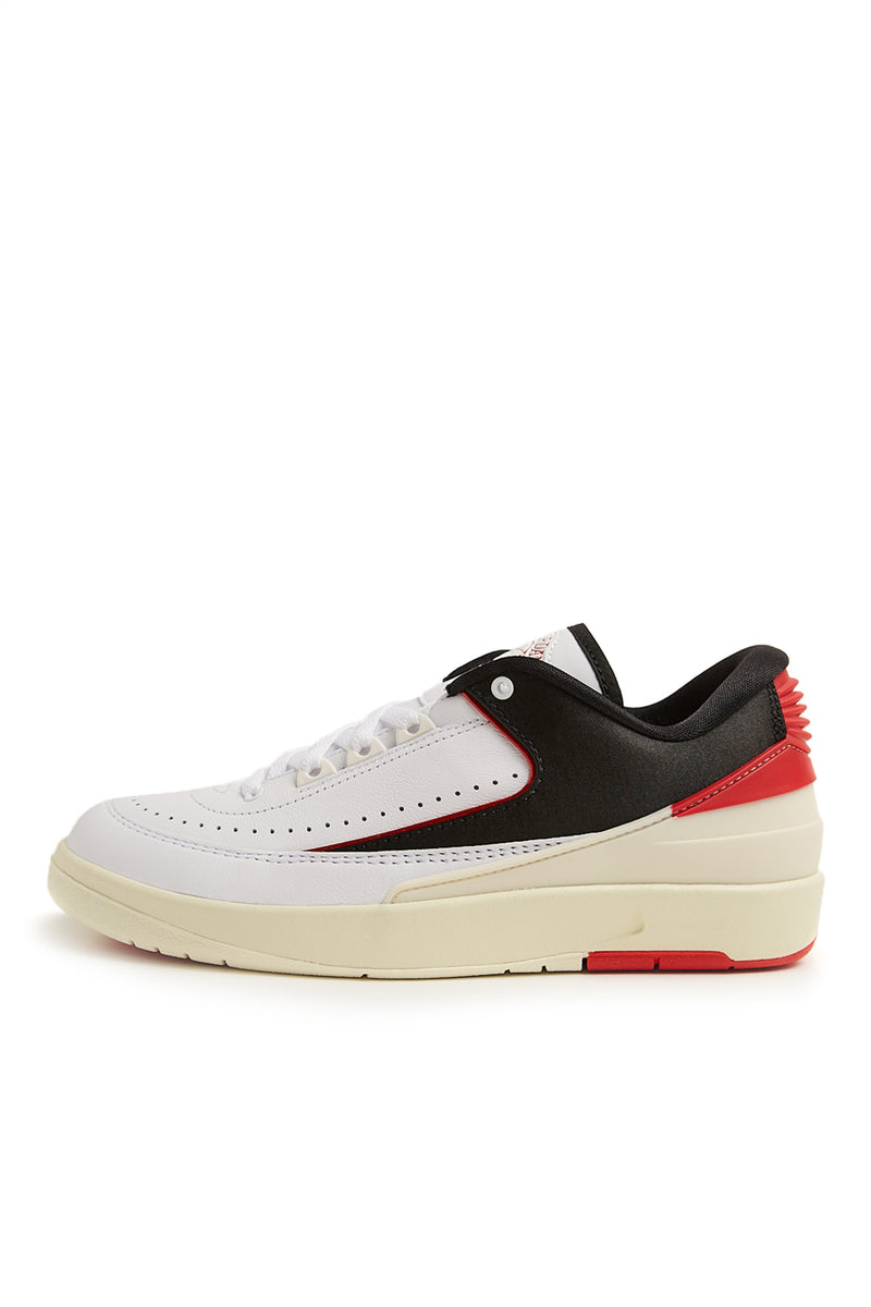 Air Jordan Womens 2 Retro Low 'White/University Red' - ROOTED