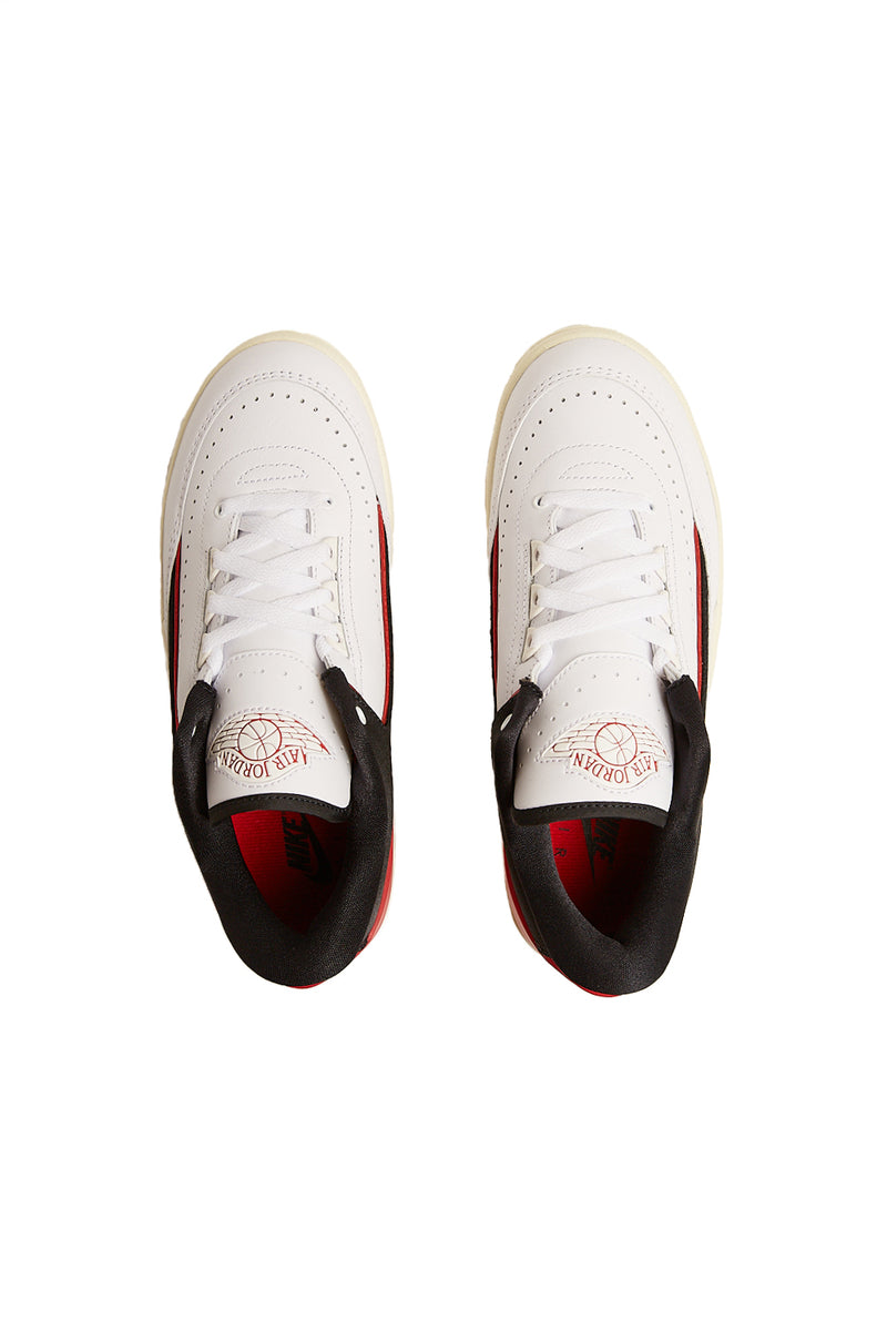 Air Jordan Womens 2 Retro Low 'White/University Red' - ROOTED
