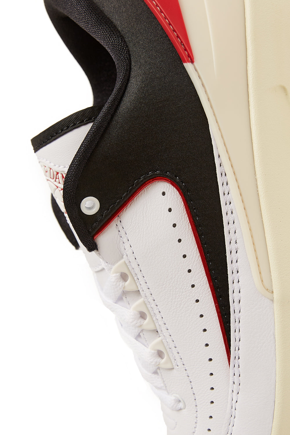 Air Jordan Womens 2 Retro Low 'White/University Red' - ROOTED