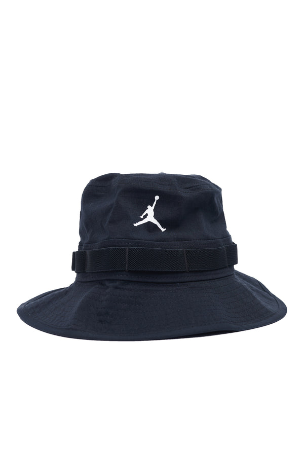 Jordan Apex Bucket Hat 'Black/Black/White' - ROOTED