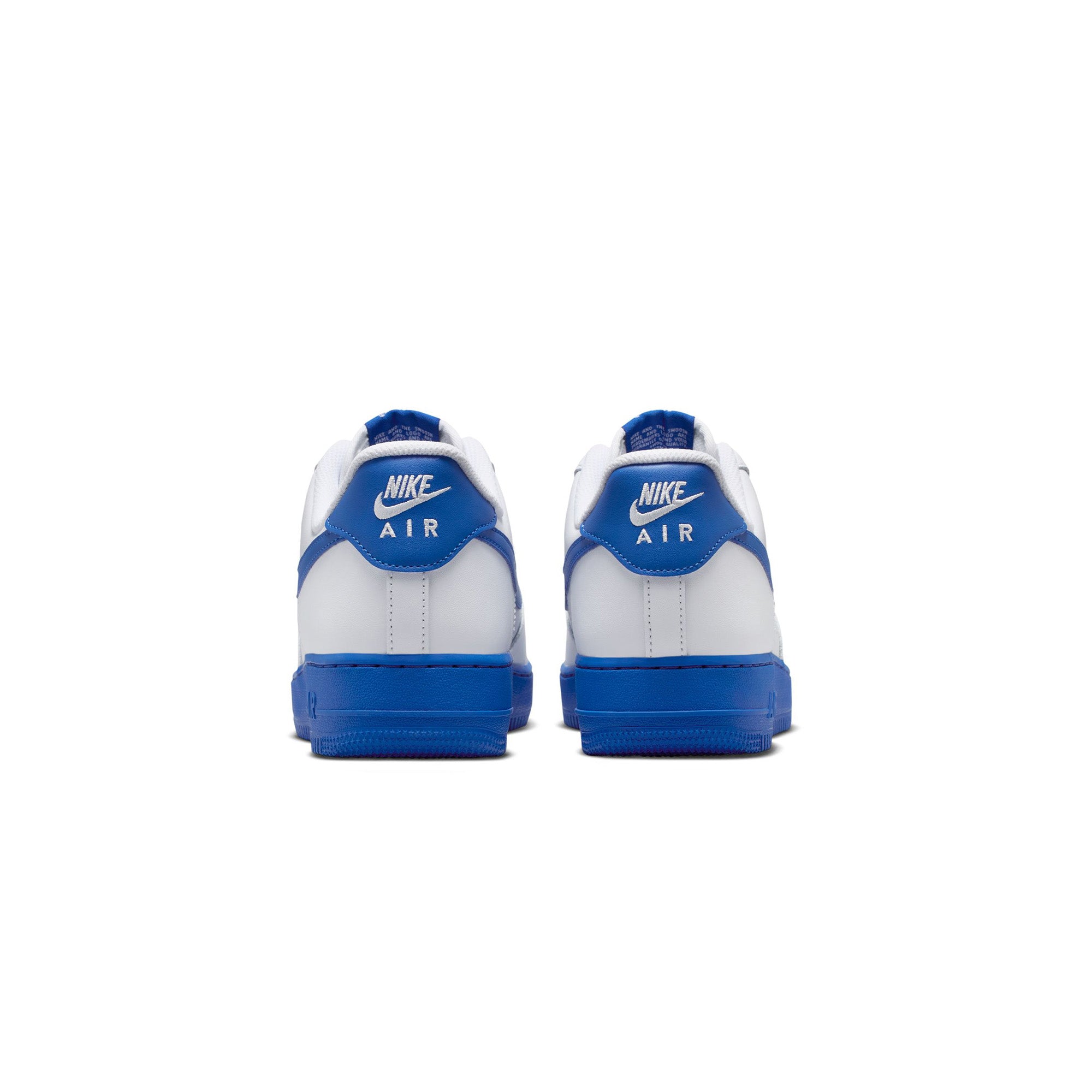 Nike Air Force 1 '07 'White/Game Royal' - ROOTED