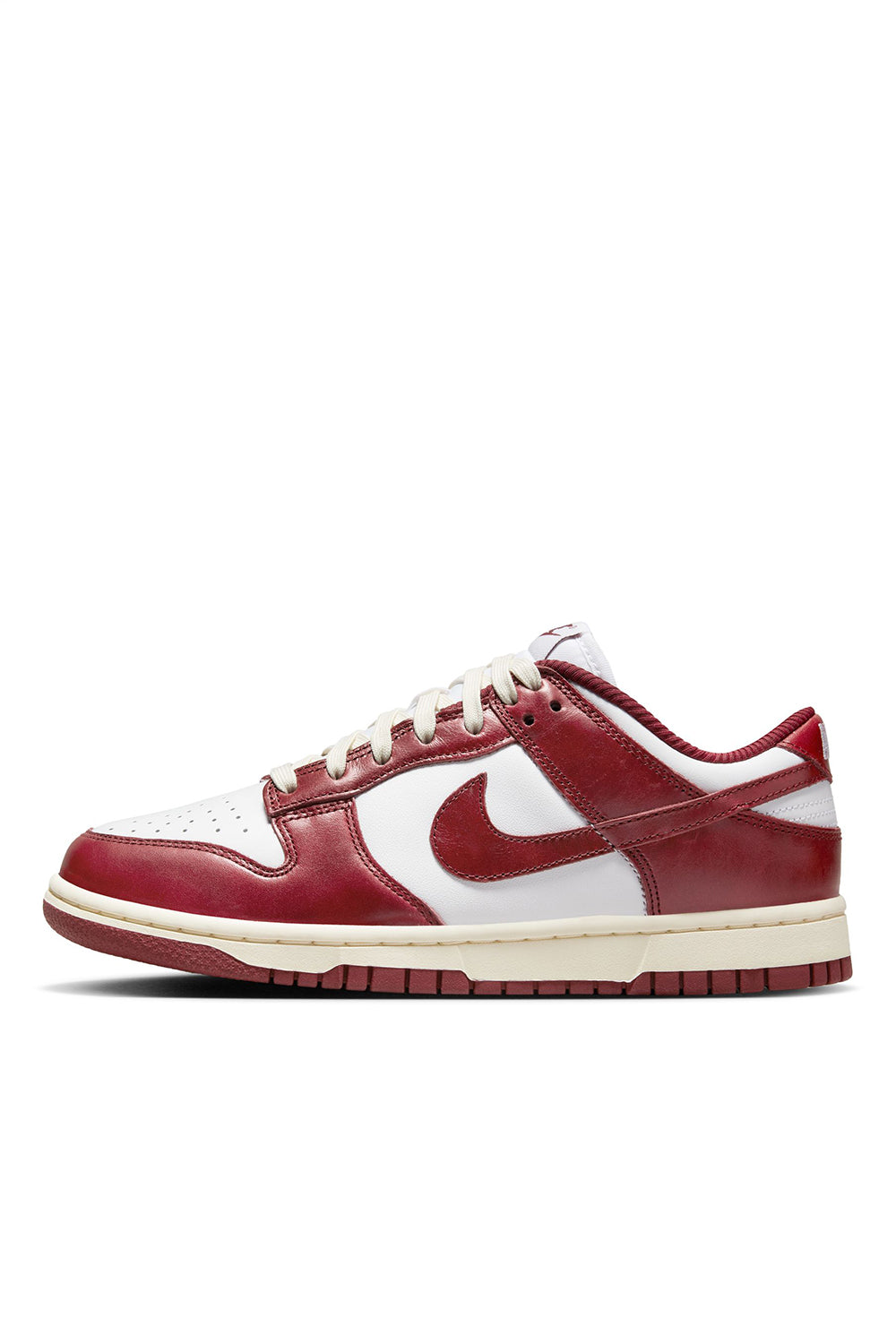 Womens Nike Dunk Low Premium 'White/Team Red'