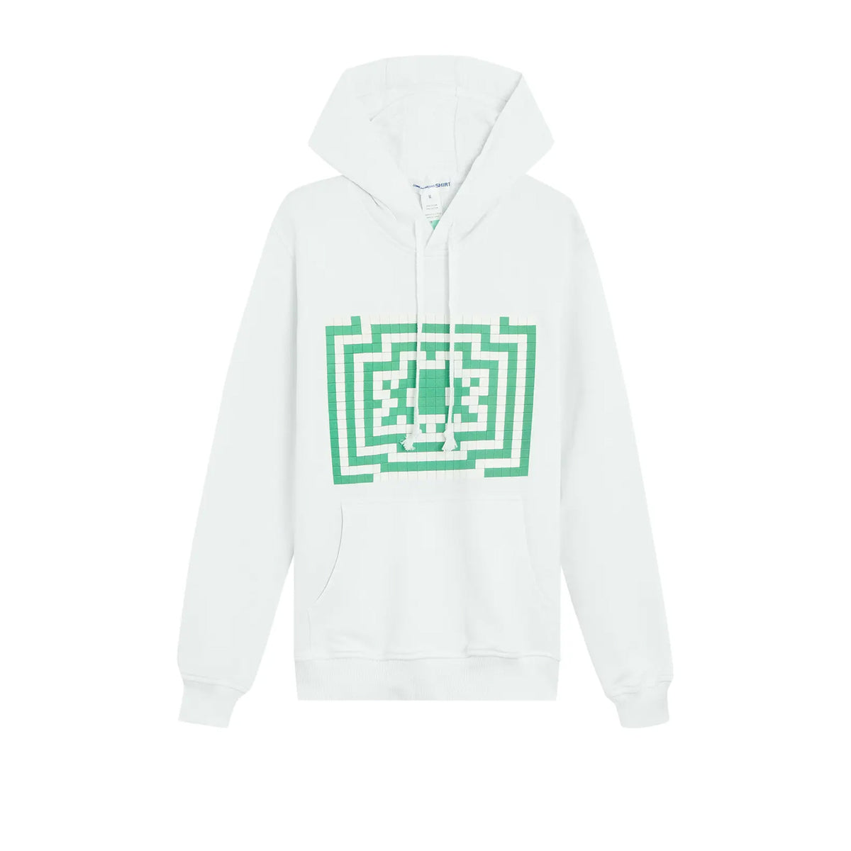 Comme des Garcons SHIRT Invader Sweatshirt 'White' - ROOTED