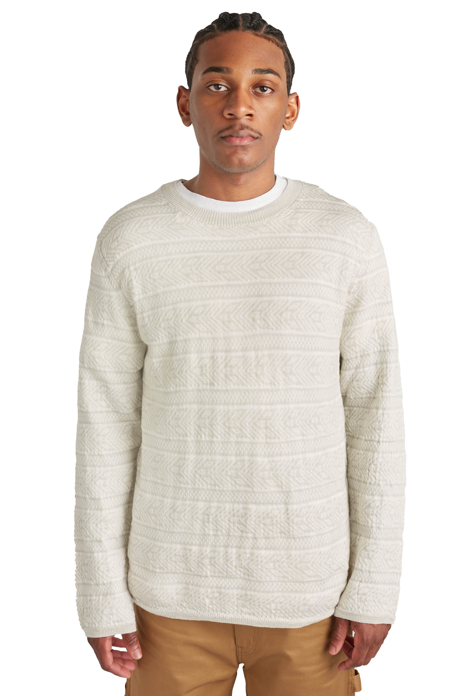 Visvim Cable-Knit V-Neck Jumper - White