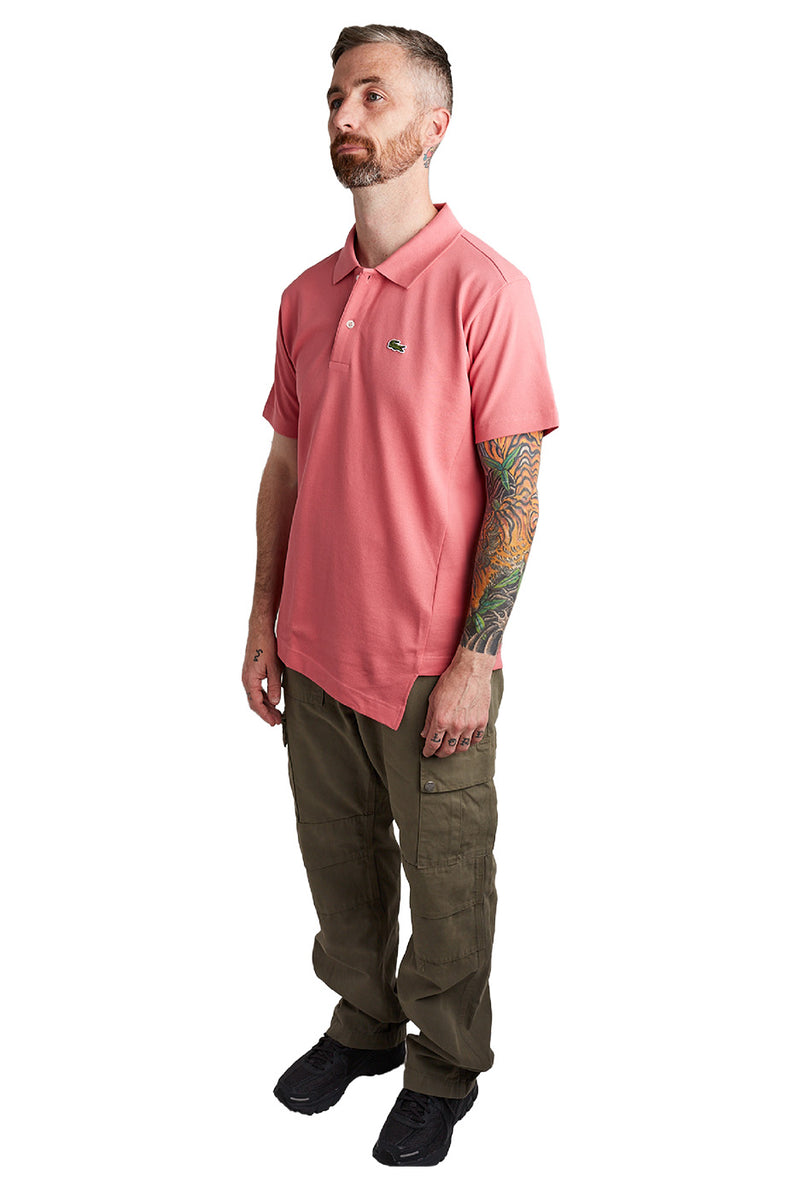 Comme des Garcons SHIRT Mens Lacoste SS Polo Shirt 'Pink' - ROOTED