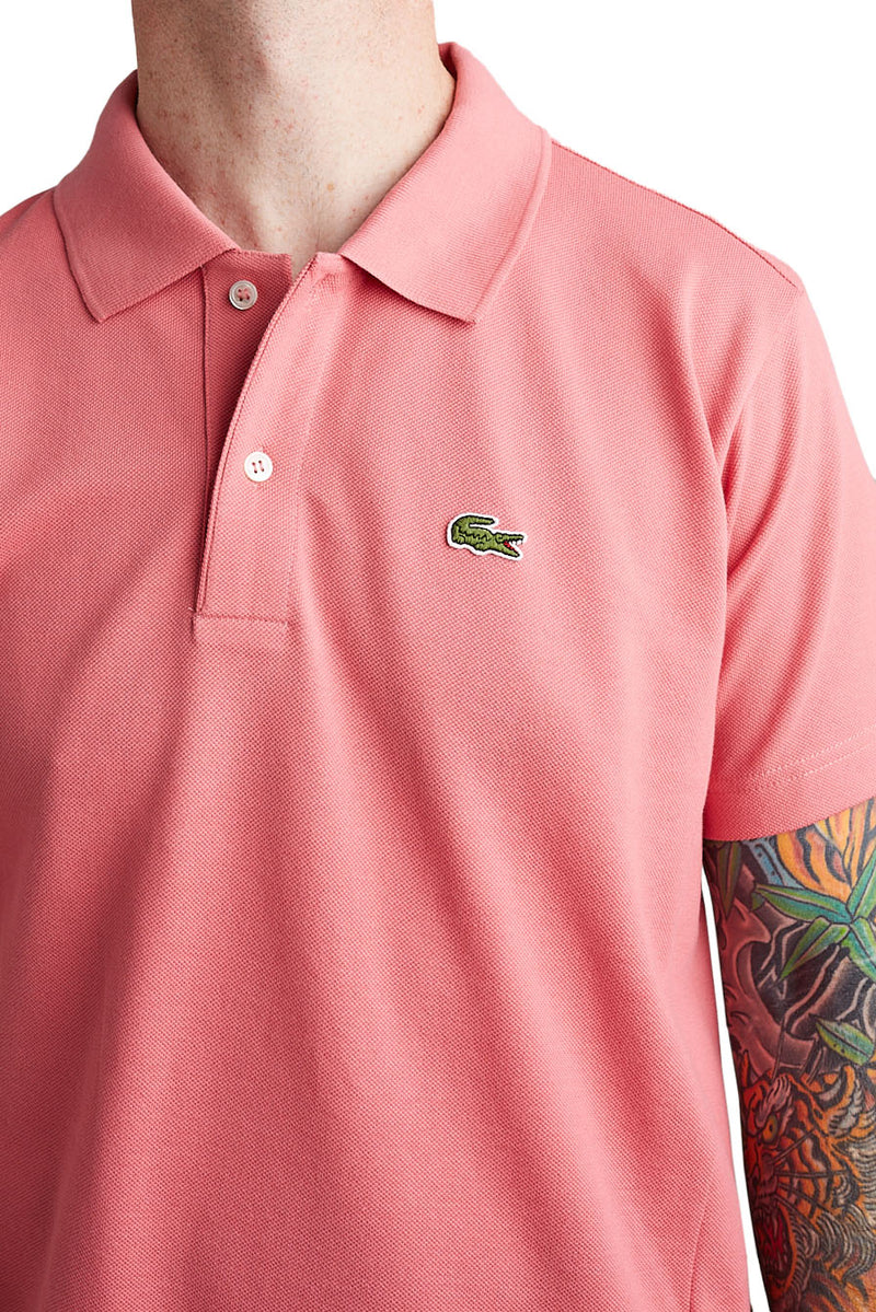 Comme des Garcons SHIRT Mens Lacoste SS Polo Shirt 'Pink' - ROOTED