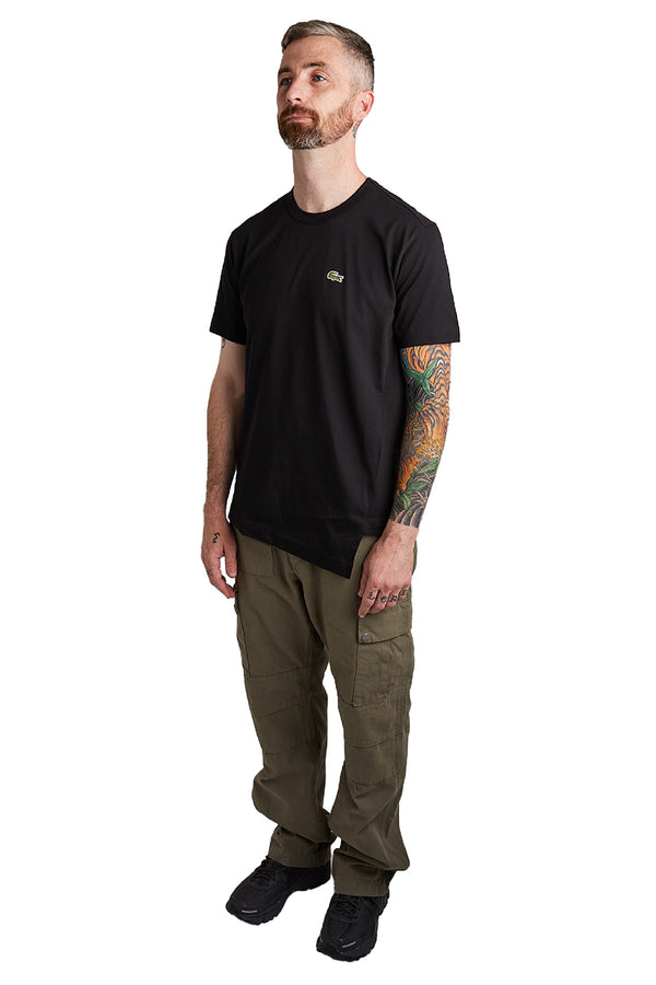 Comme des Garcons SHIRT Mens Lacoste Badge Tee 'Black' - ROOTED