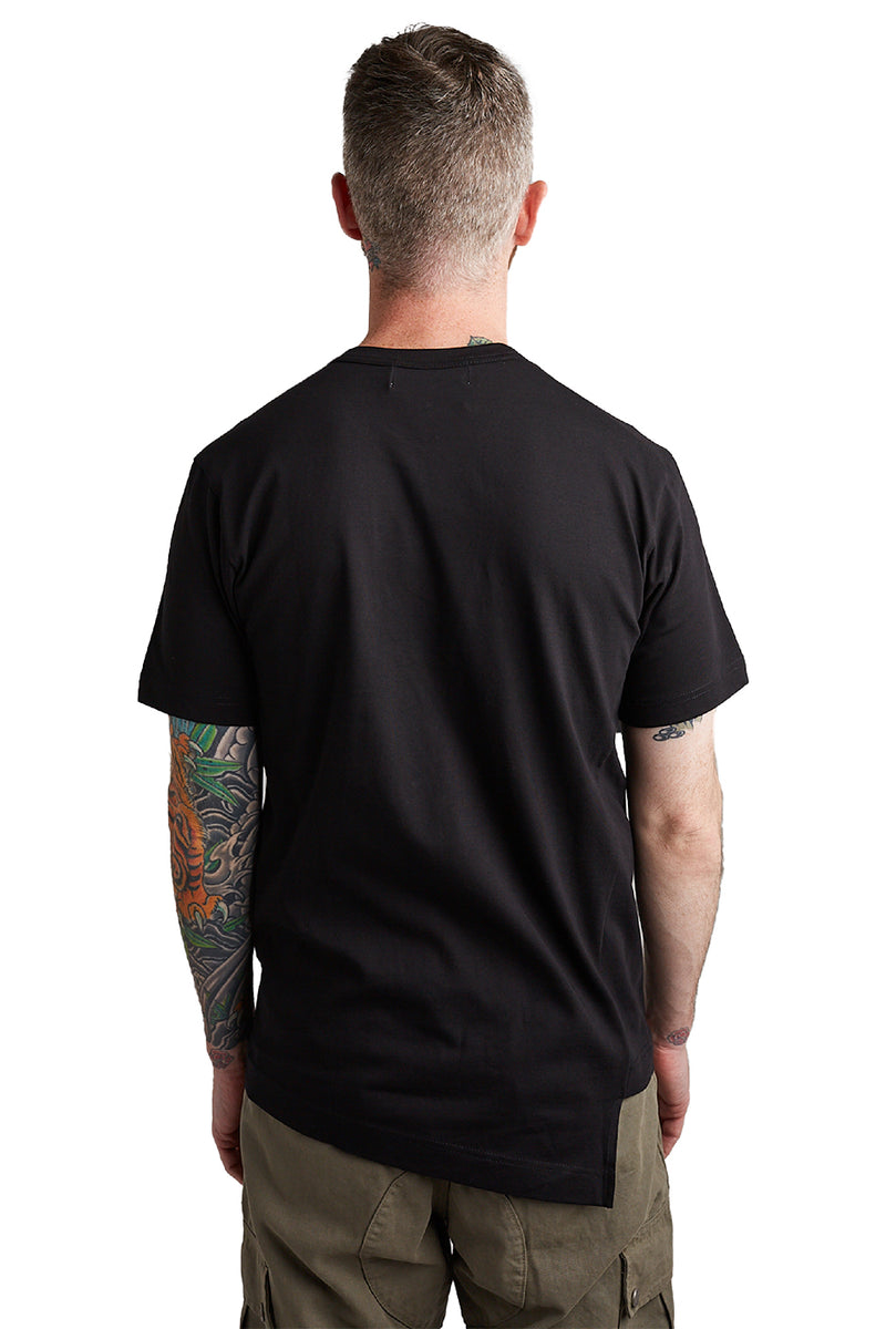 Comme des Garcons SHIRT Mens Lacoste Badge Tee 'Black' - ROOTED