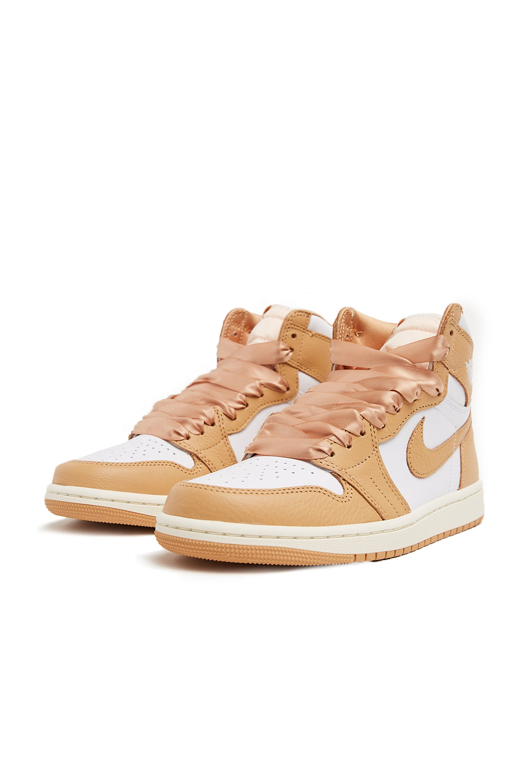 Air Jordan Womens 1 Retro Hi OG 'Praline/White' - ROOTED