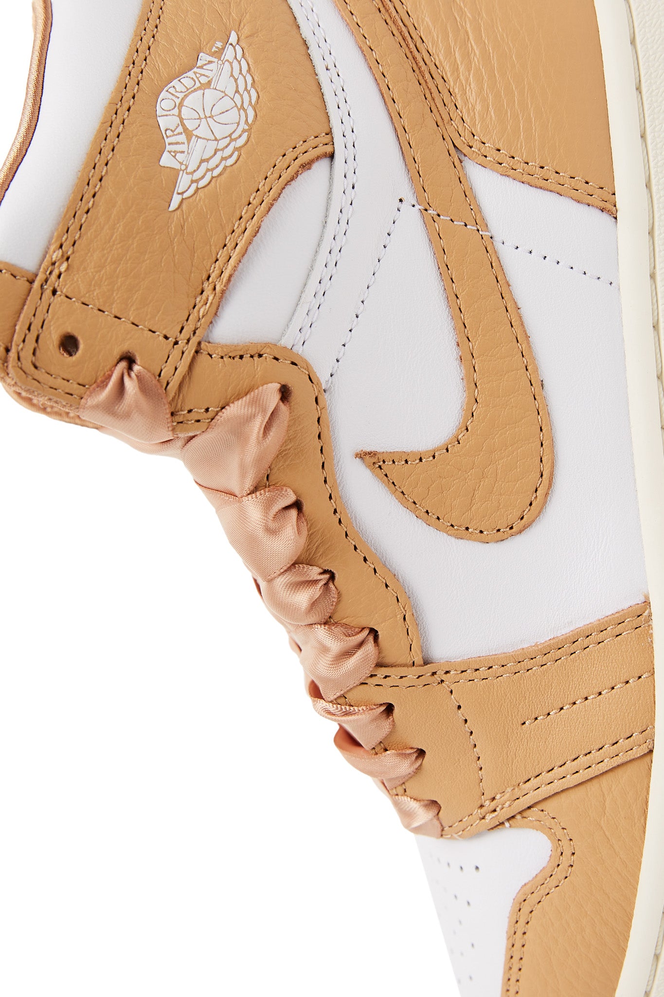 Air Jordan Womens 1 Retro Hi OG 'Praline/White' - ROOTED