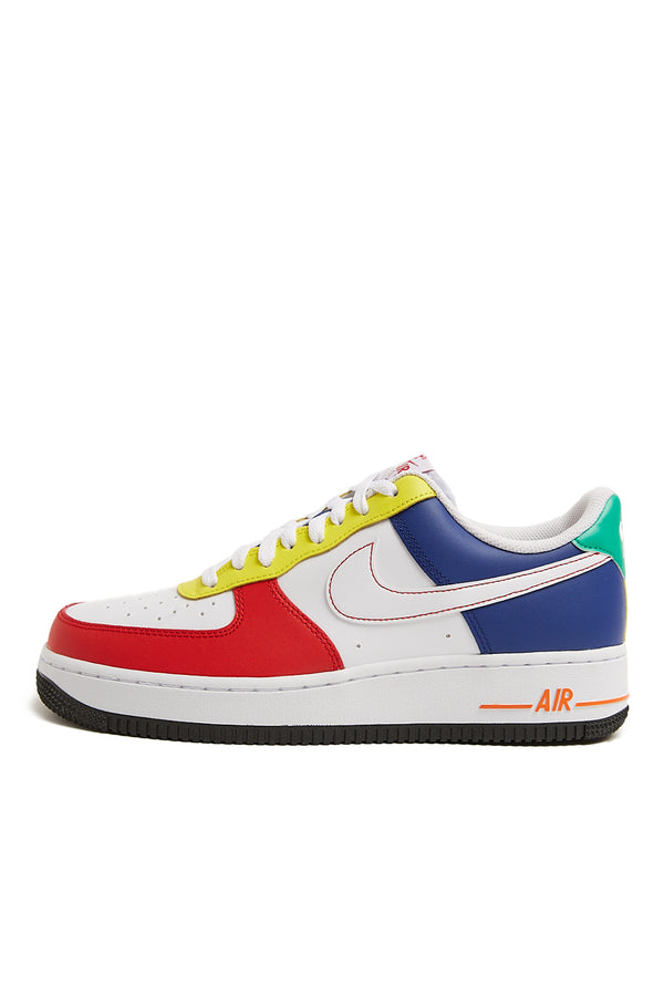 Nike Air Force 1 '07 'University Red/White/Royal Blue' - ROOTED