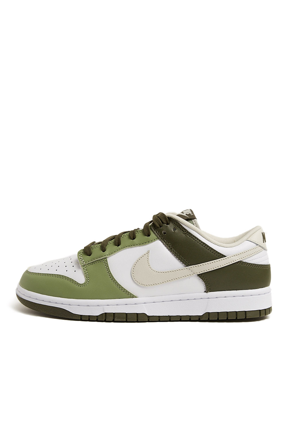 Nike Dunk Low 'White/Light Bone/Oil Green' - ROOTED