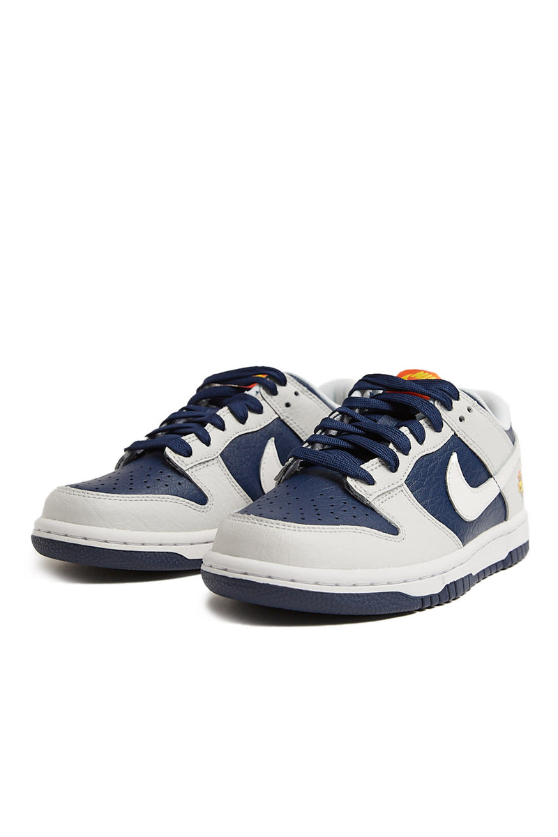 Nike Kids Dunk Low BG 'Photon Dust/White-Midnight Navy' - ROOTED