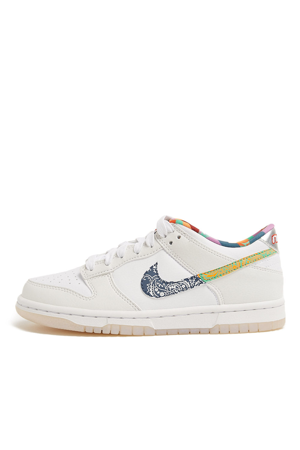 Nike Kids Dunk Low (GS) 'White/Diffused Blue-White-Mystic Red - ROOTED