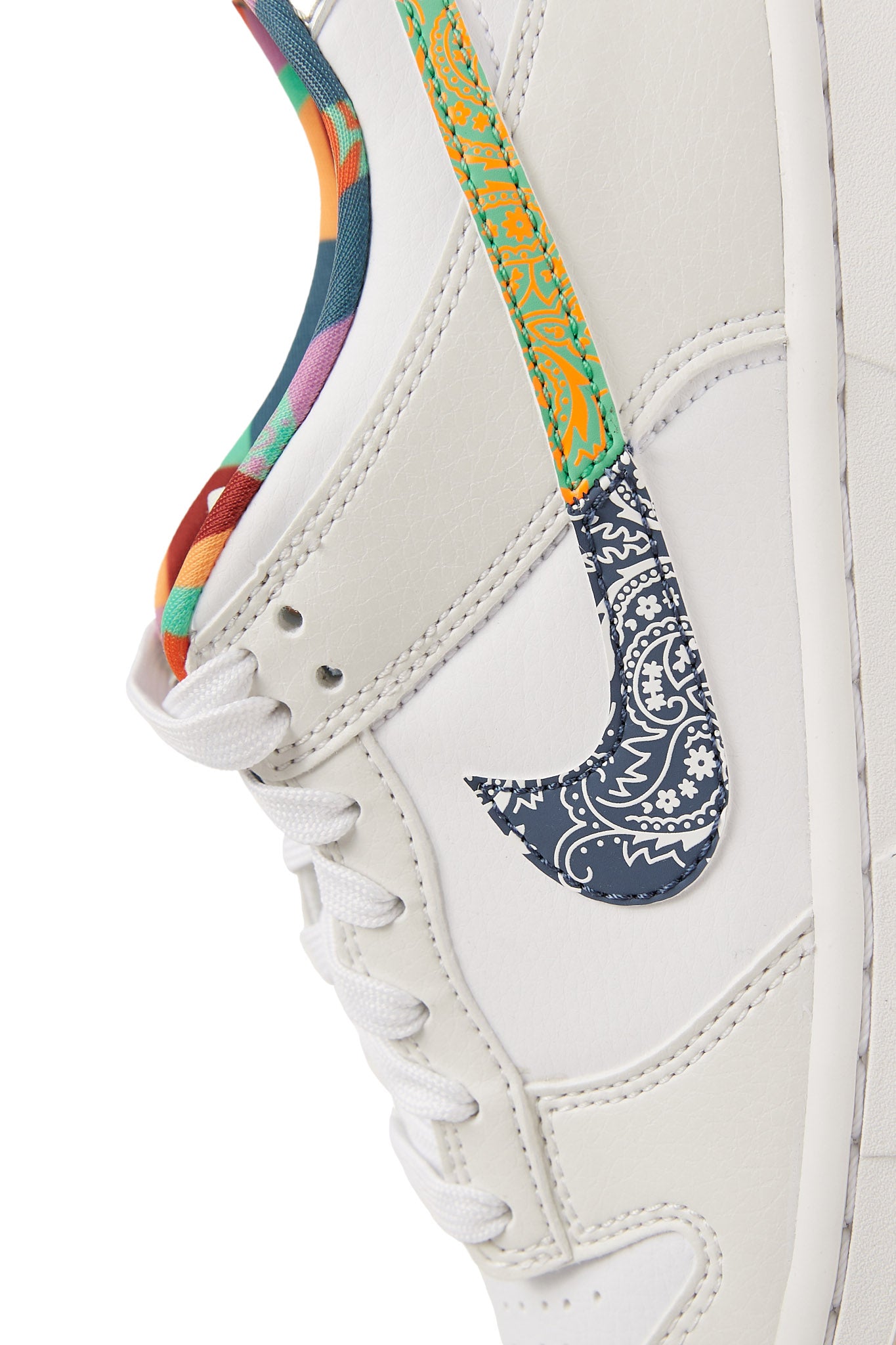 Nike Kids Dunk Low (GS) 'White/Diffused Blue-White-Mystic Red - ROOTED