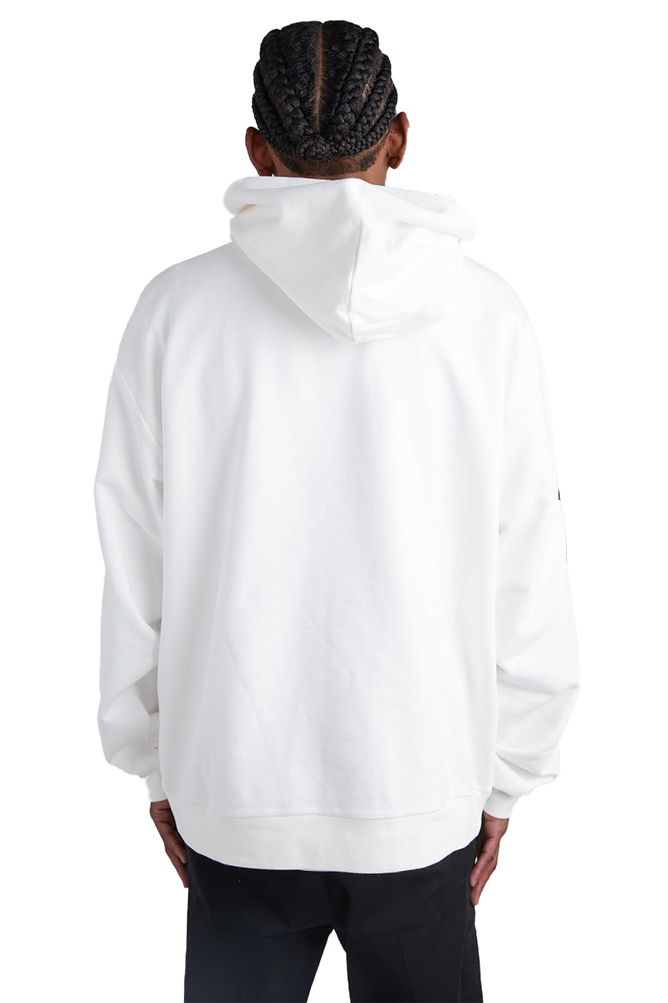 Marni Graffiti Logo Hoodie 'Natural White' - ROOTED