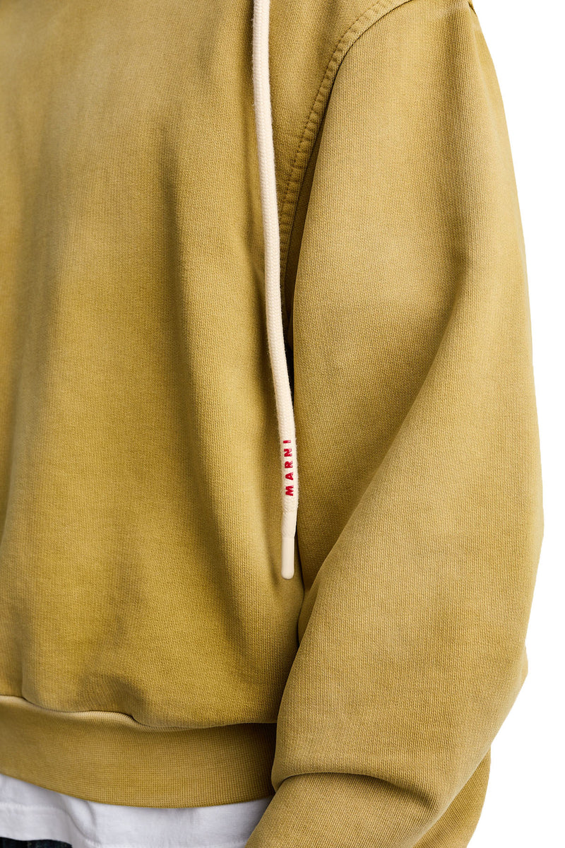Marni Overdyed Hoodie 'Steppe' - ROOTED