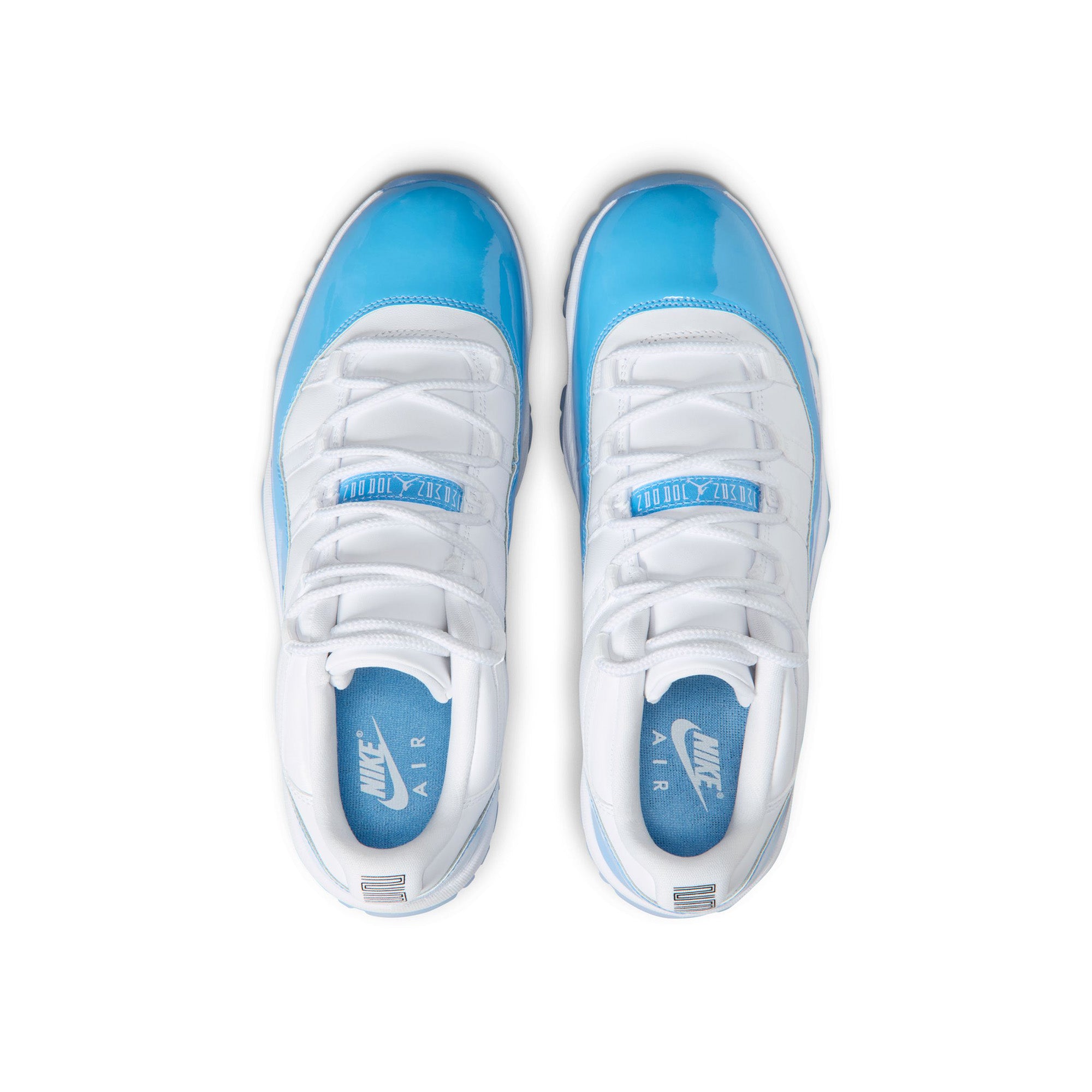 Air Jordan 11 Retro Low 'White/University Blue' - ROOTED