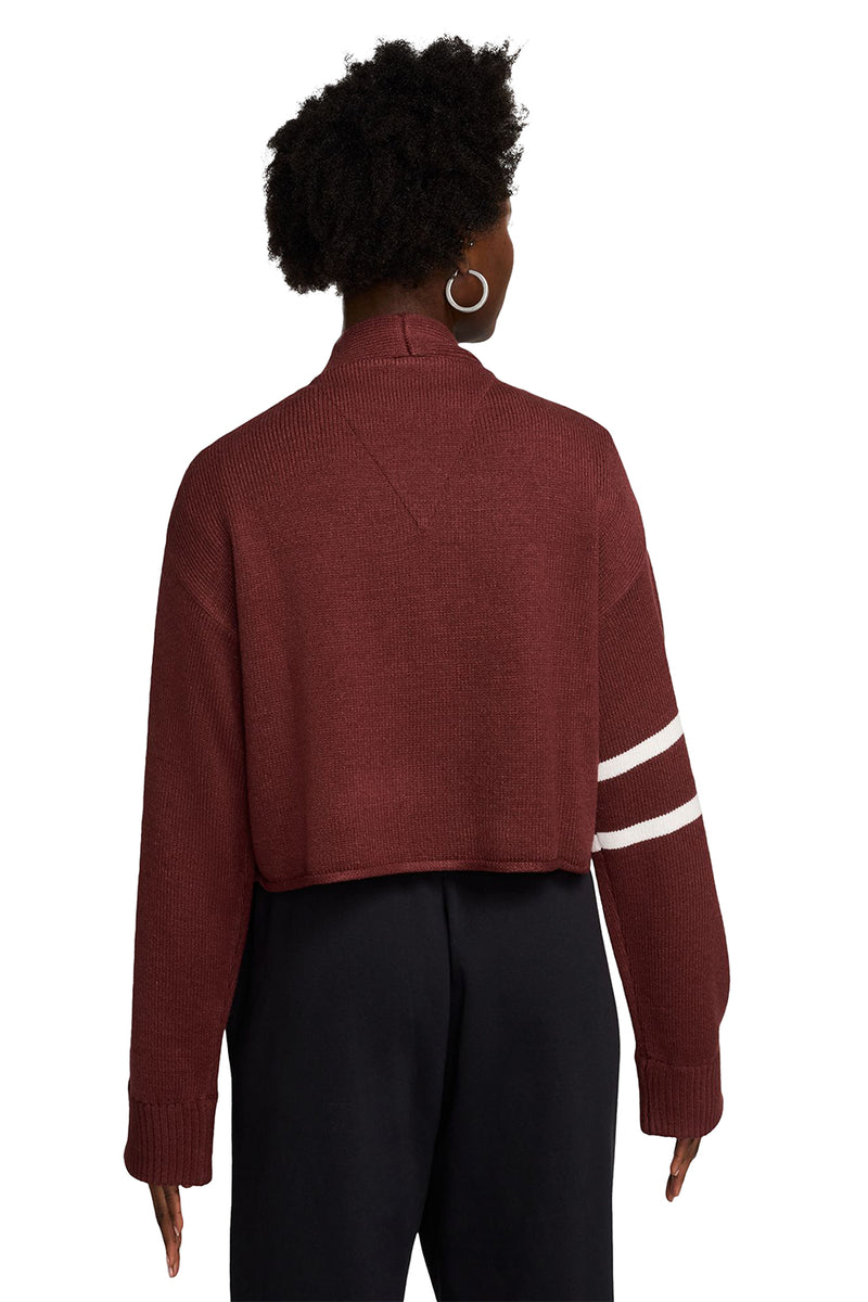 Nike x YOON Womens Sportswear Cardigan 'Dark Team Red/Phantom'