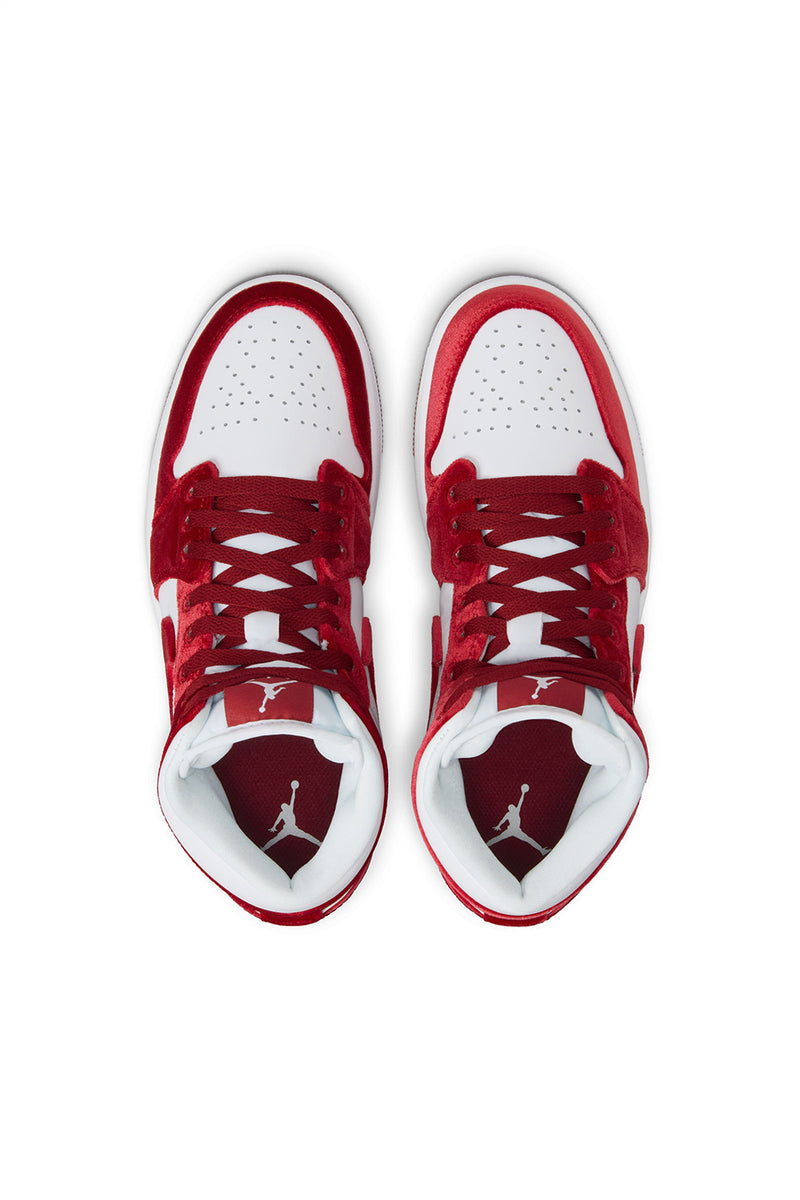 Air Jordan 1 Mid SE 'White/Team Red/Black'