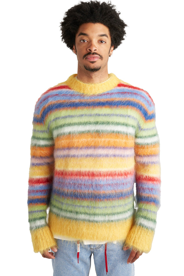 Marni Mens Crewneck Sweater 'Multi' - ROOTED