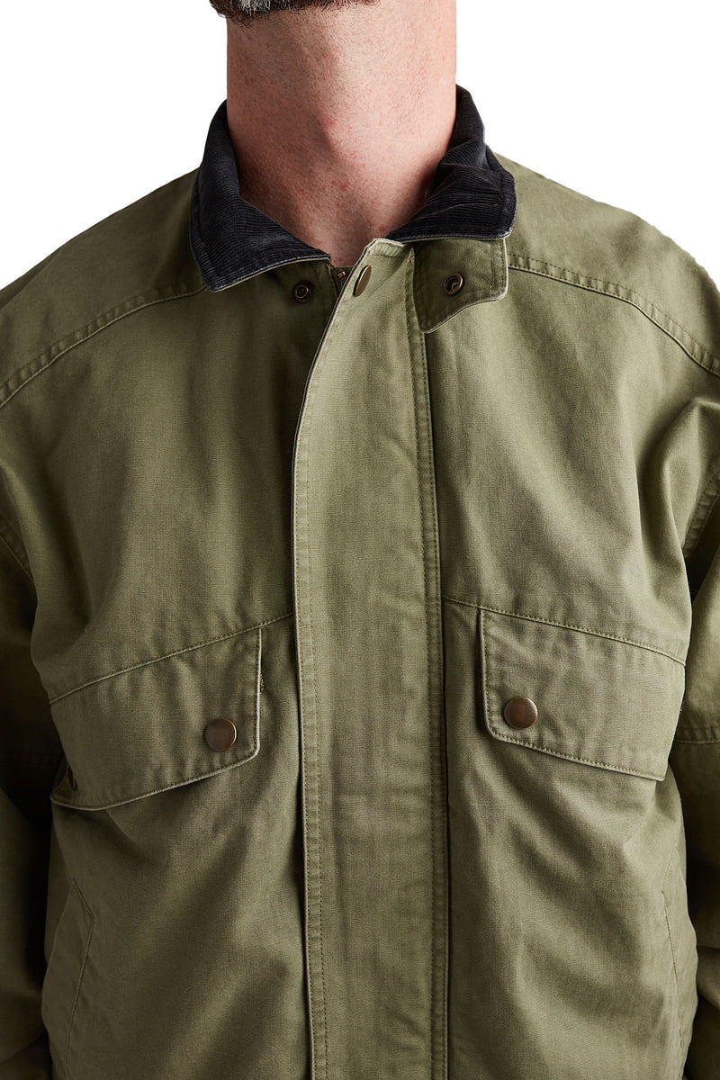 John Elliott Cropped Hunting Jacket 'Olive' | ROOTED