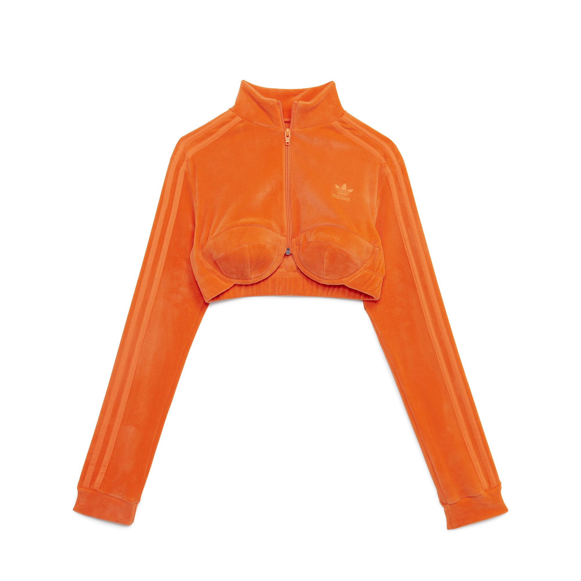 Women's adidas x Jeremy Scott Track Top 'Orange' - ROOTED