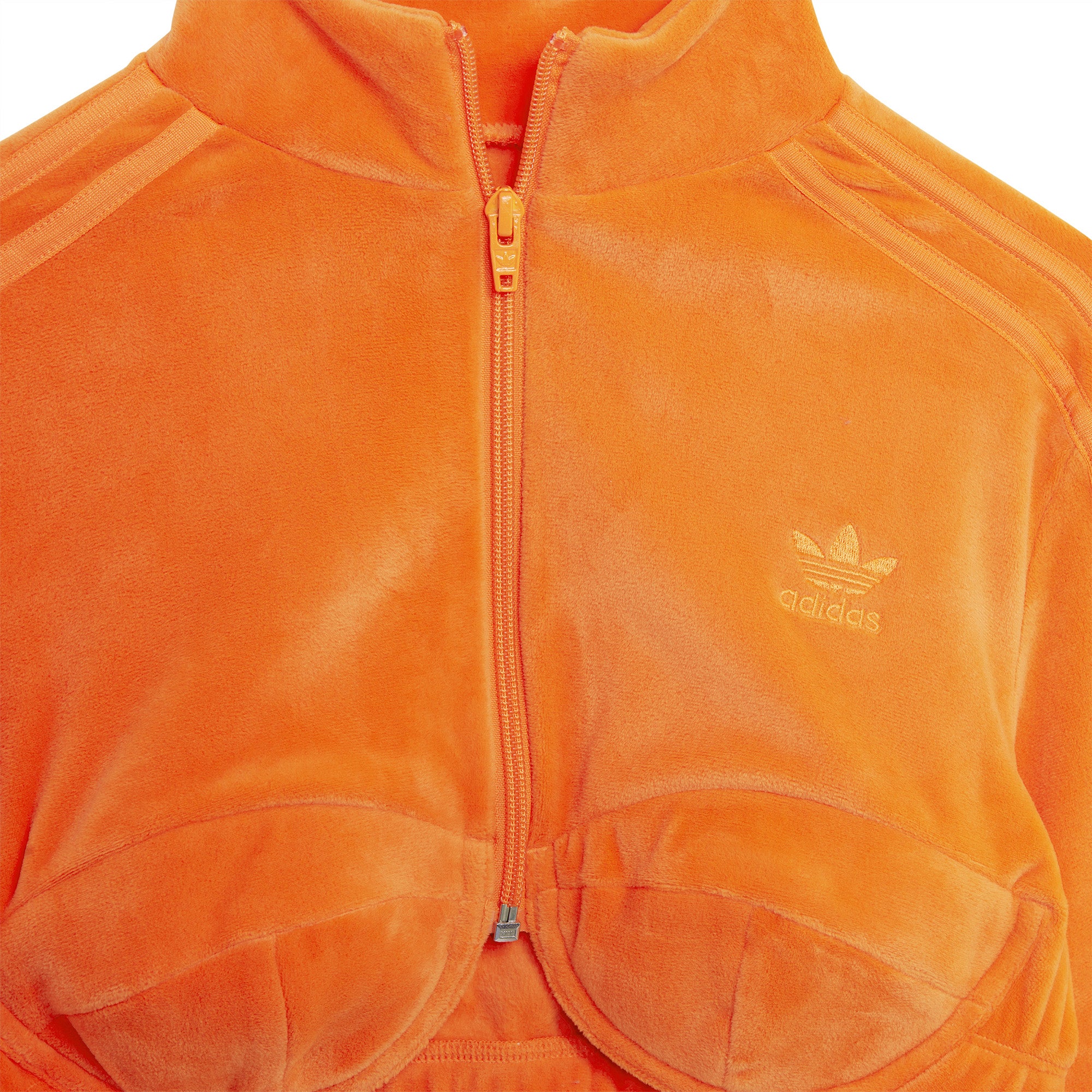Women's adidas x Jeremy Scott Track Top 'Orange' - ROOTED