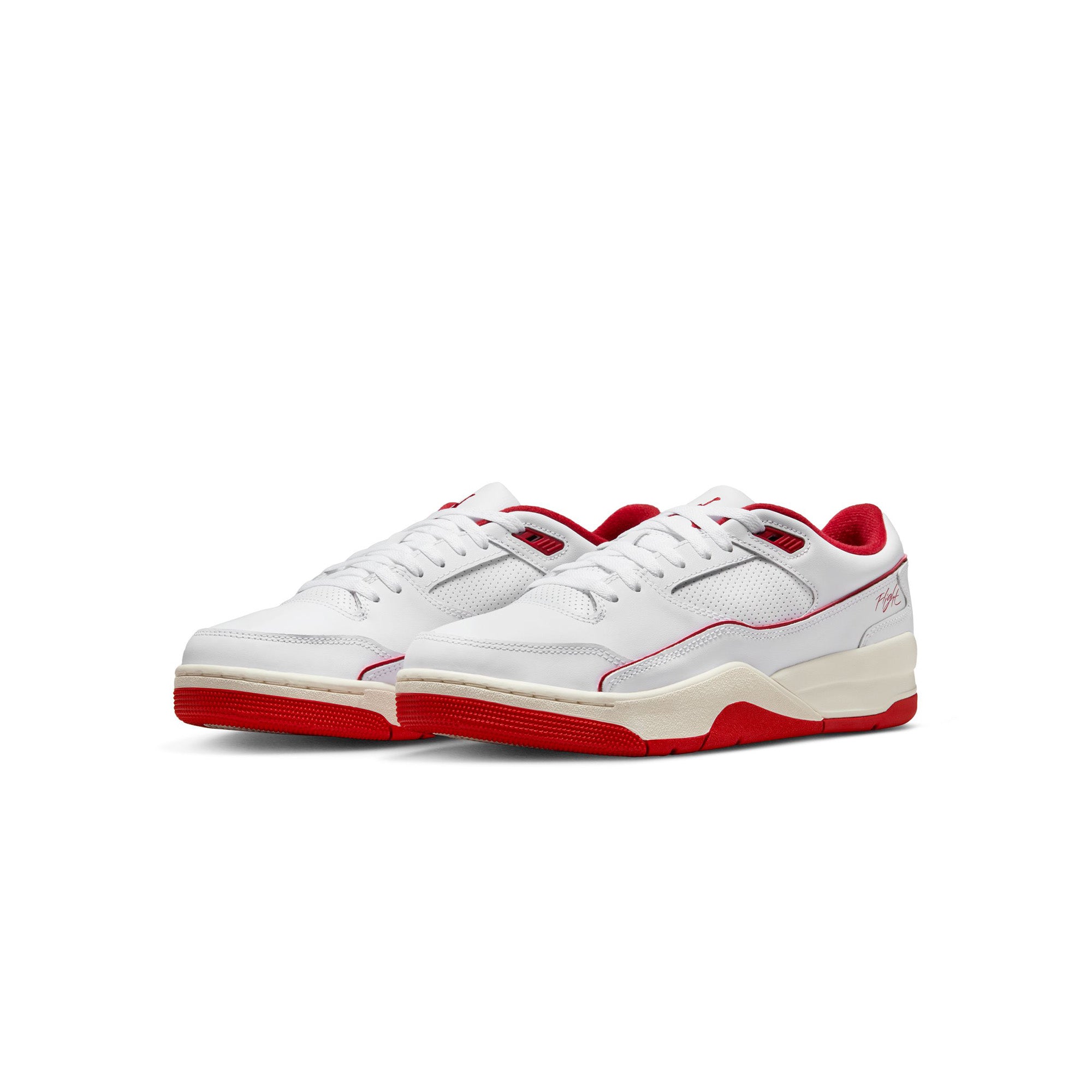 Jordan Flight Court 'White/Varsity Red'