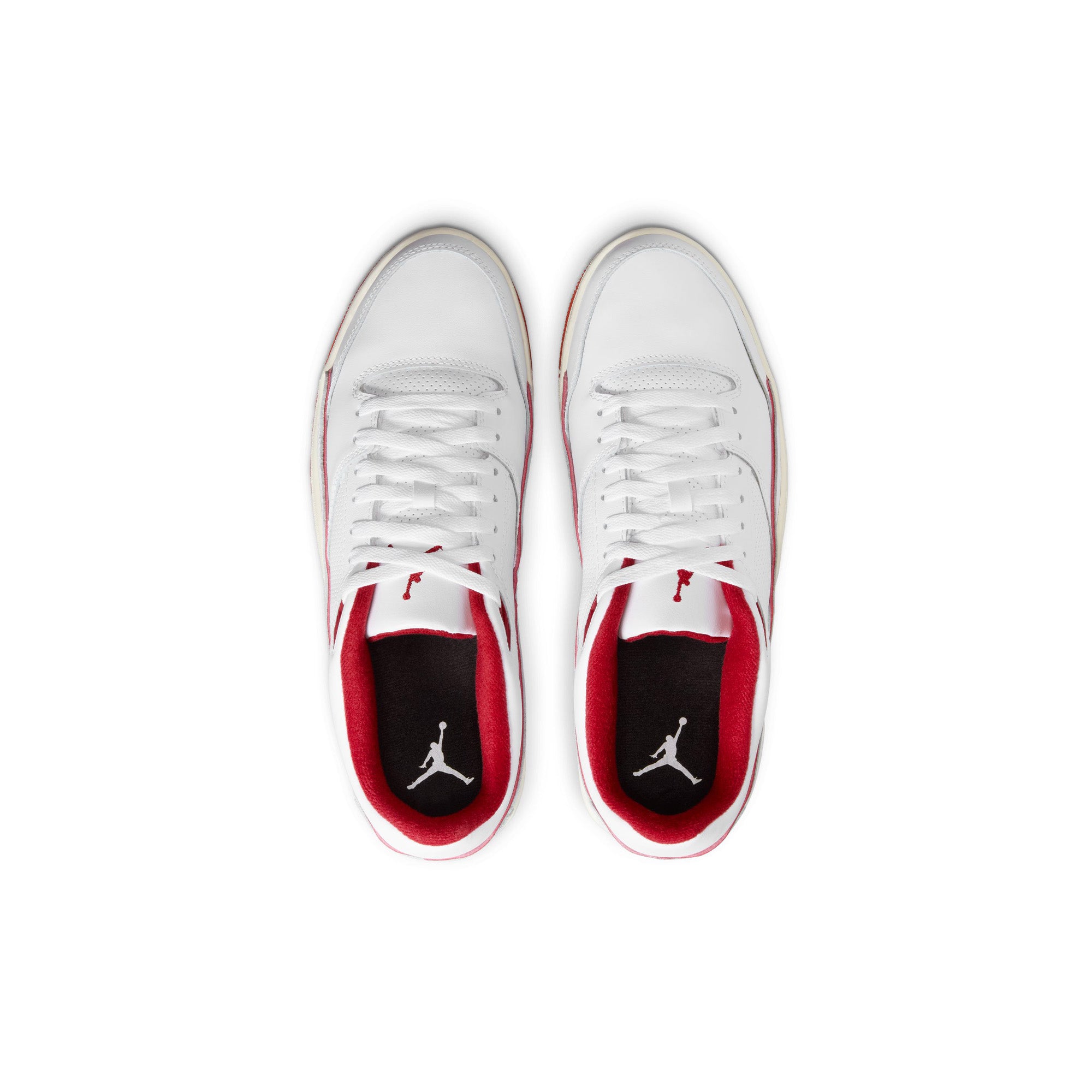 Jordan Flight Court 'White/Varsity Red'