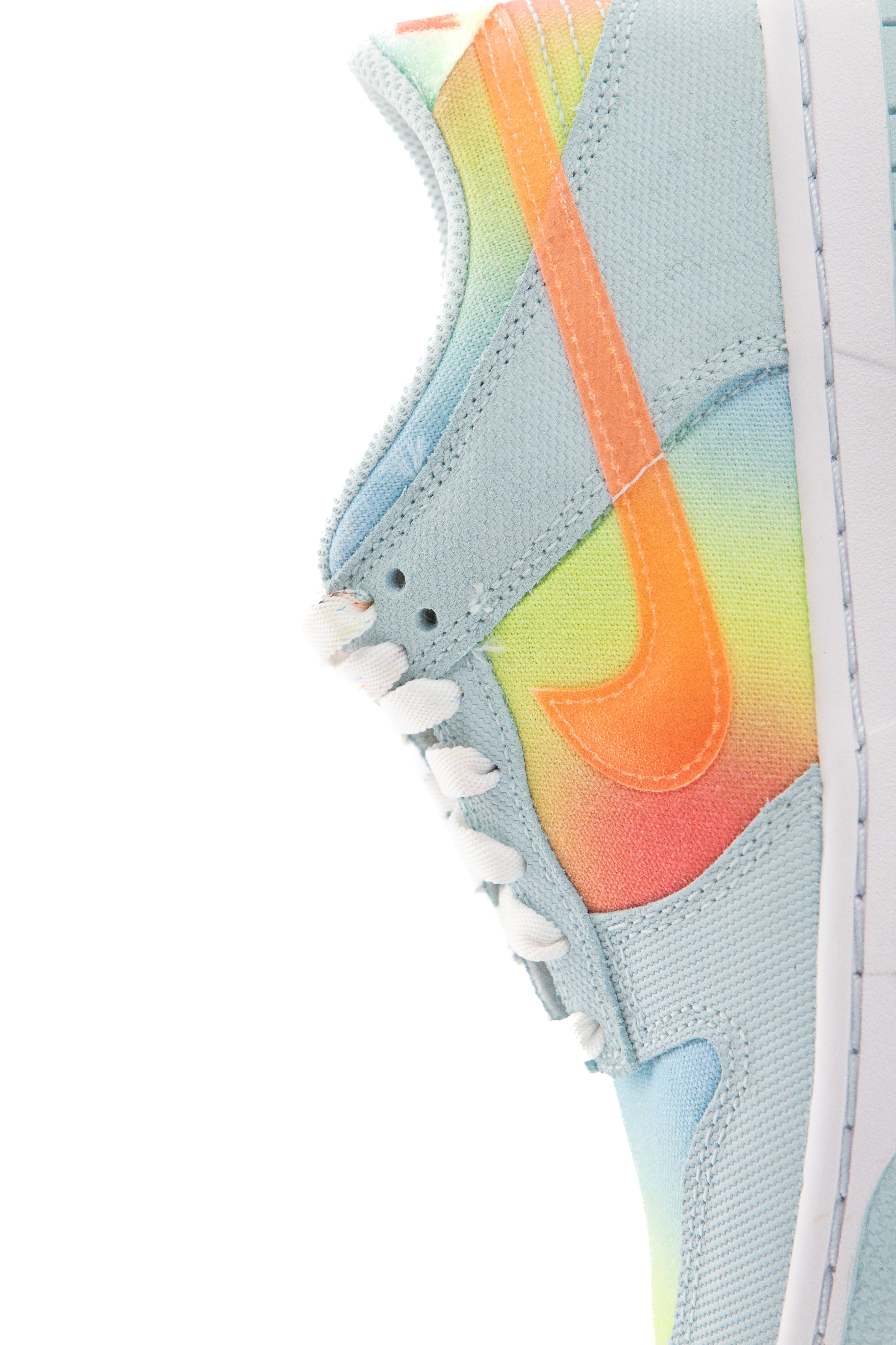 Nike Kids Dunk Low BG 'Glacier Blue/Total Orange'