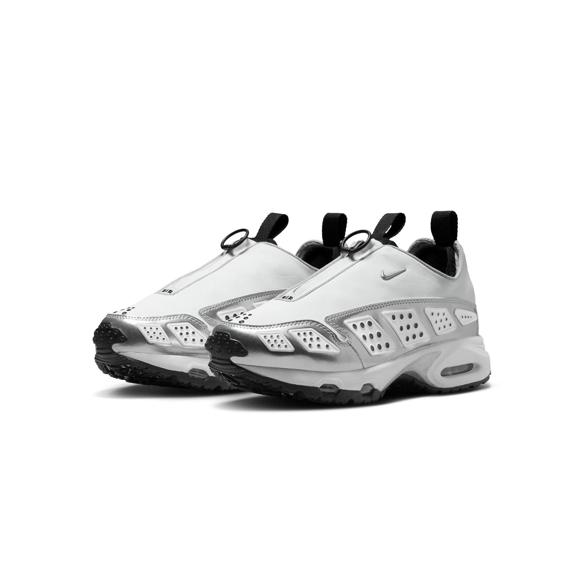 Womens Nike Air Max SNDR 'White/Metallic Silver/Black' - ROOTED