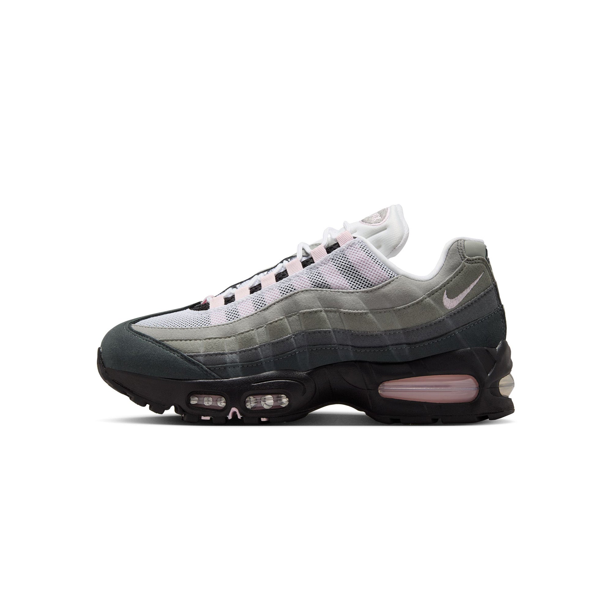 Womens Nike Air Max 95 OG 'Black/Pink Foam' - ROOTED