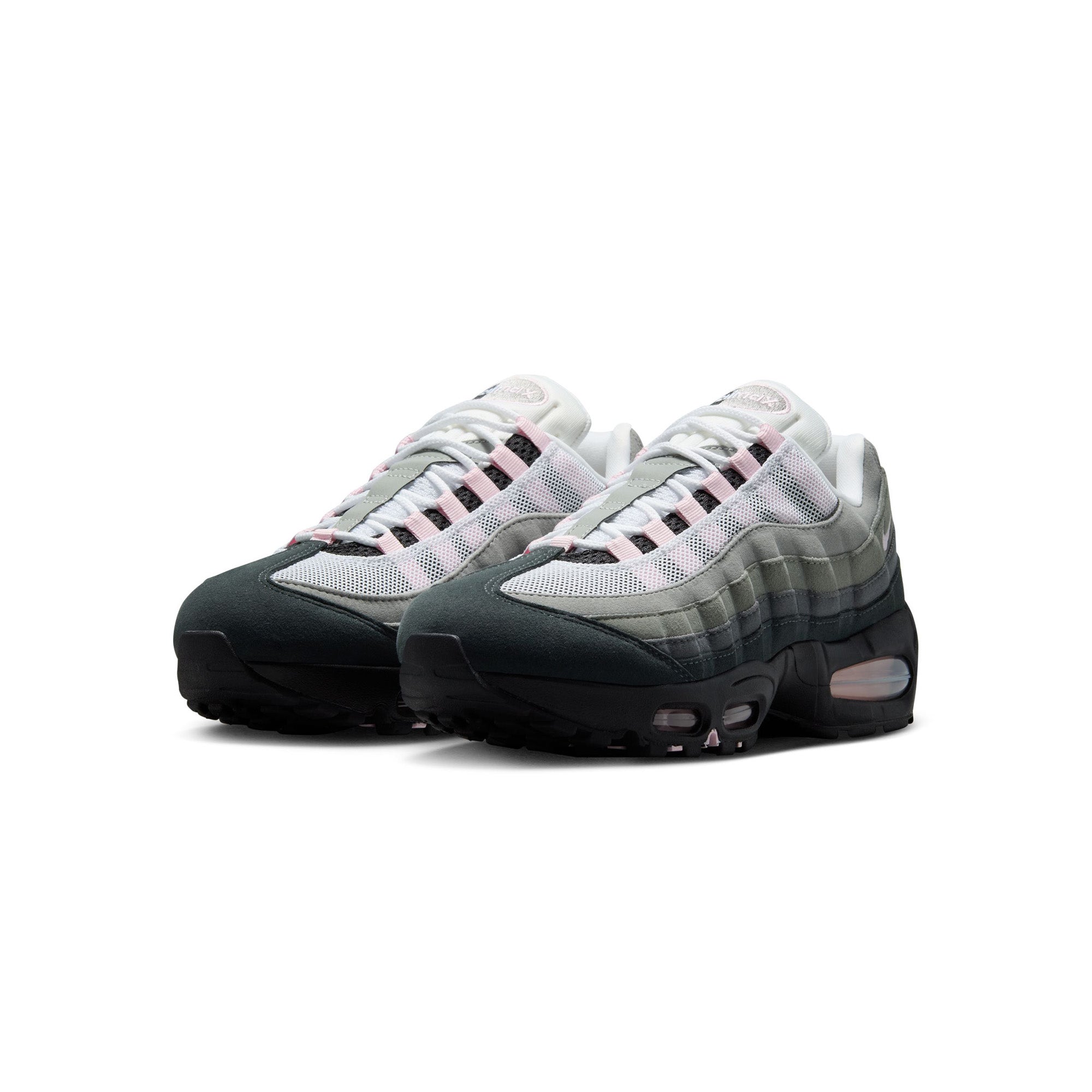Womens Nike Air Max 95 OG 'Black/Pink Foam' - ROOTED