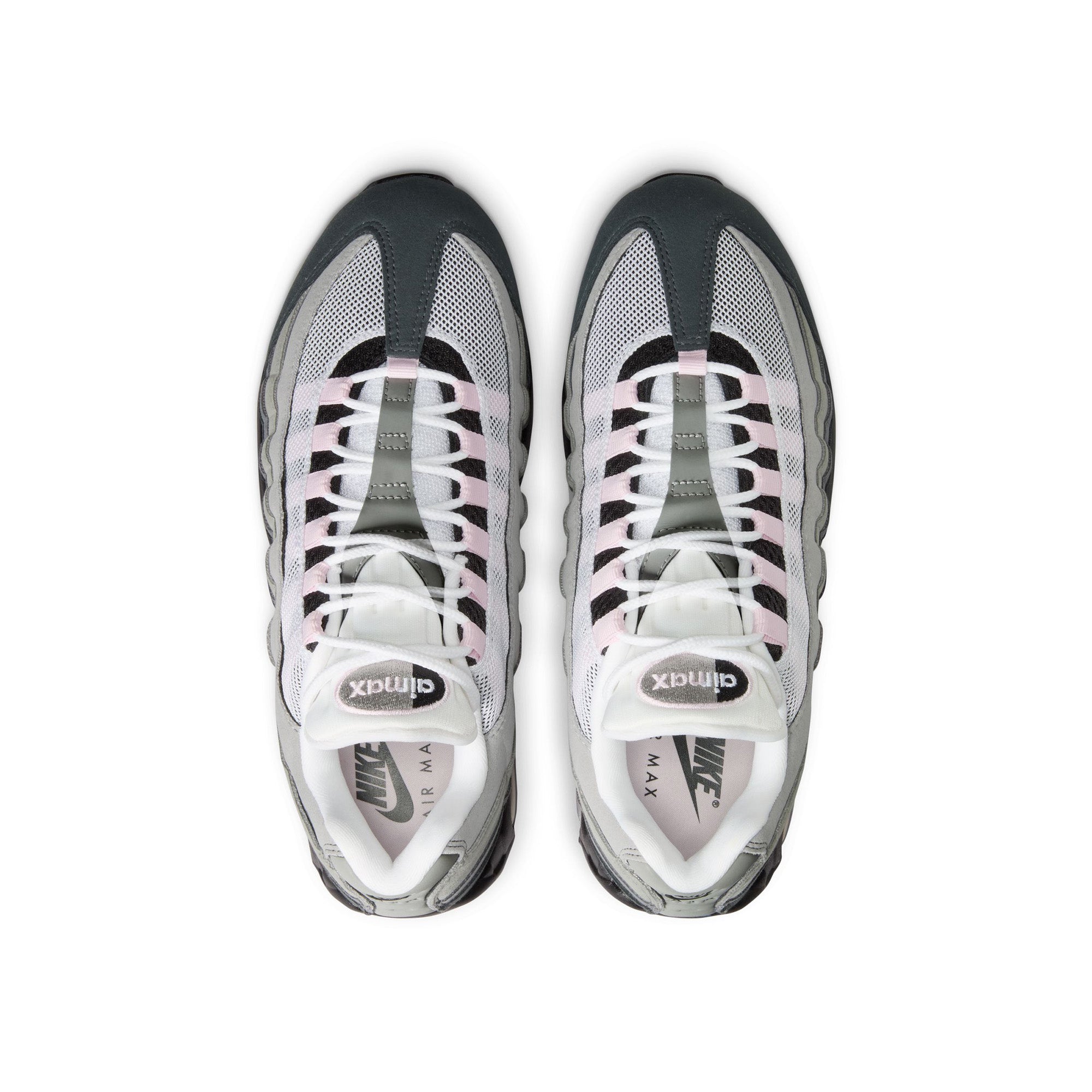 Womens Nike Air Max 95 OG 'Black/Pink Foam' - ROOTED
