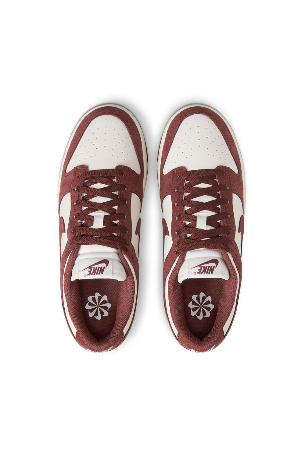 Womens Nike Dunk Low 'Phantom/Red Sepia'