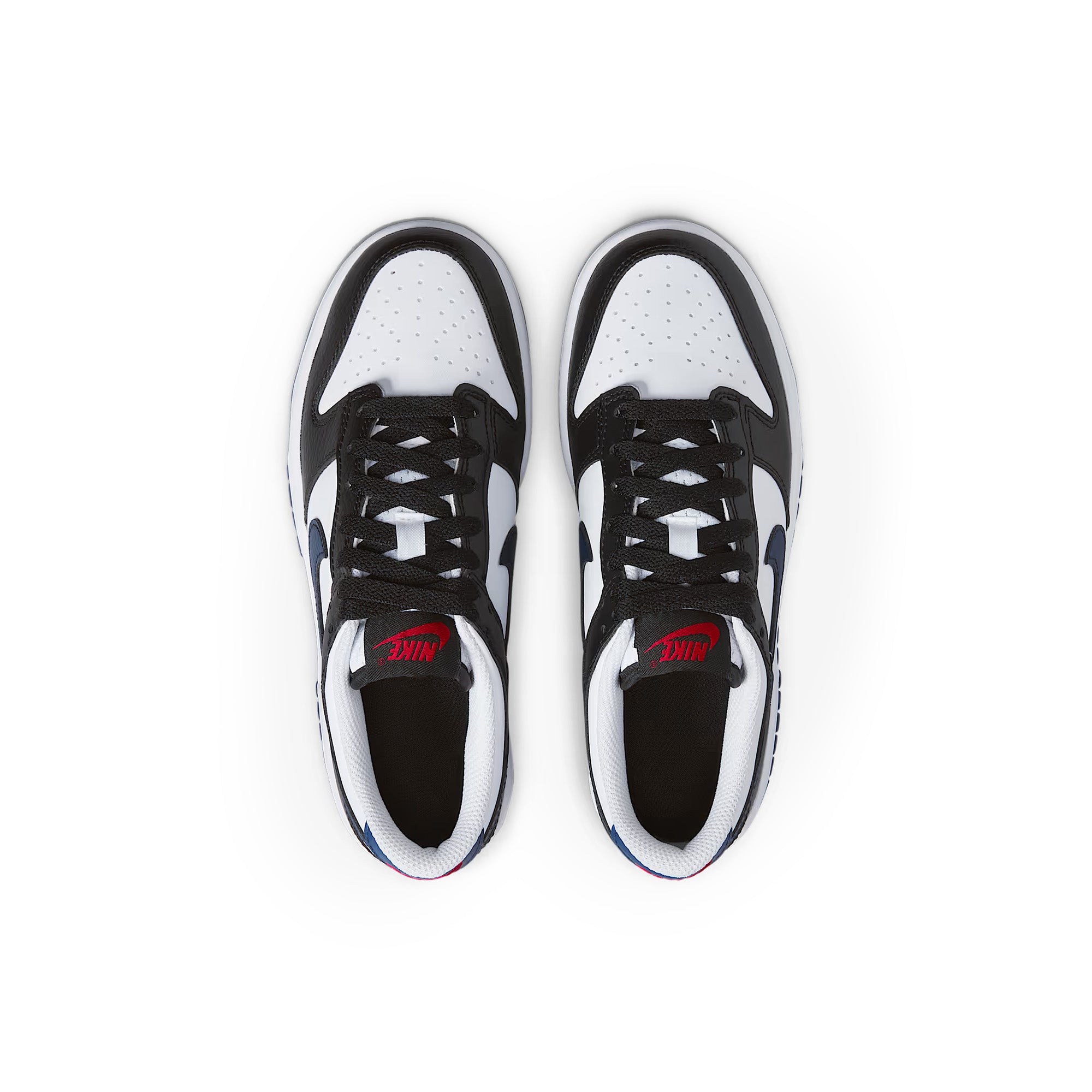 Kids Nike Dunk Low 'Black/Midnight Navy' - ROOTED