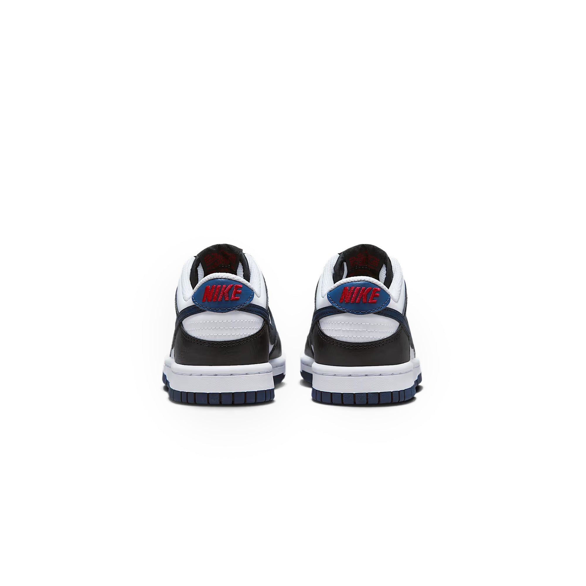 Kids Nike Dunk Low 'Black/Midnight Navy' - ROOTED