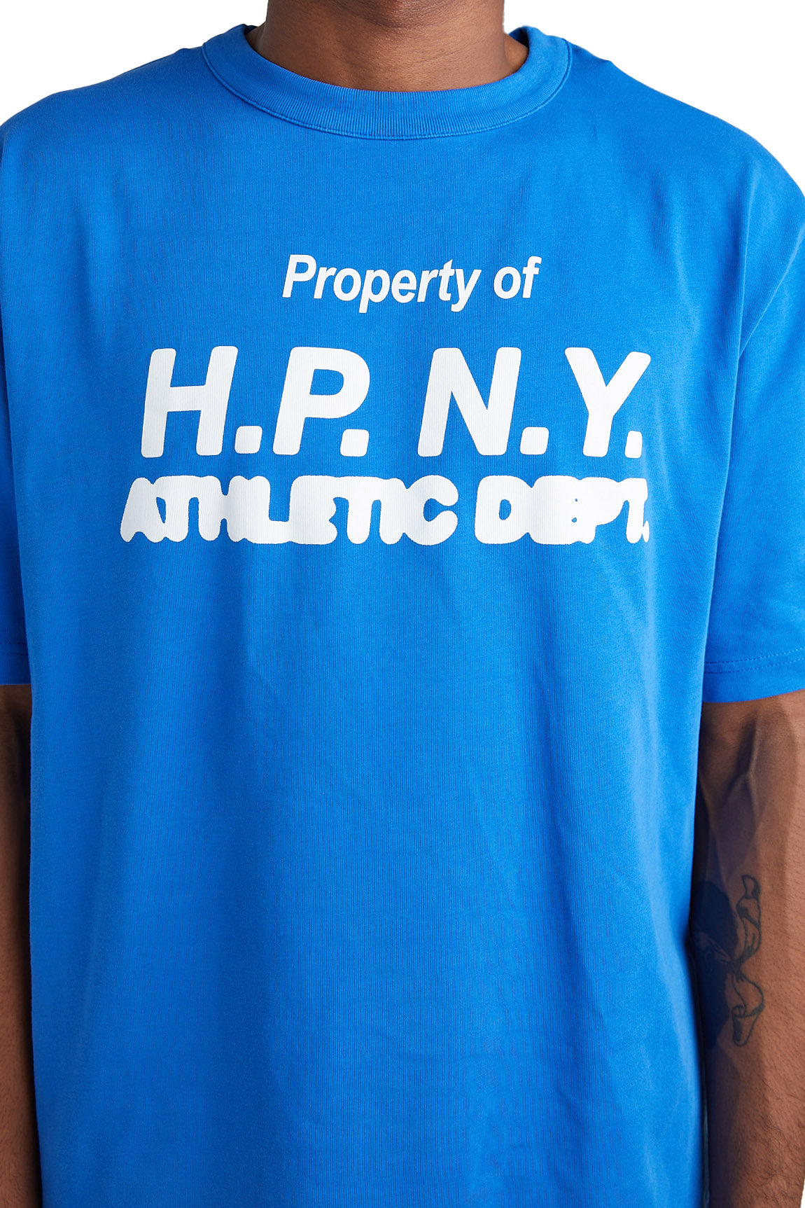 Heron Preston HPNY 23 Tee 'Blue' - ROOTED