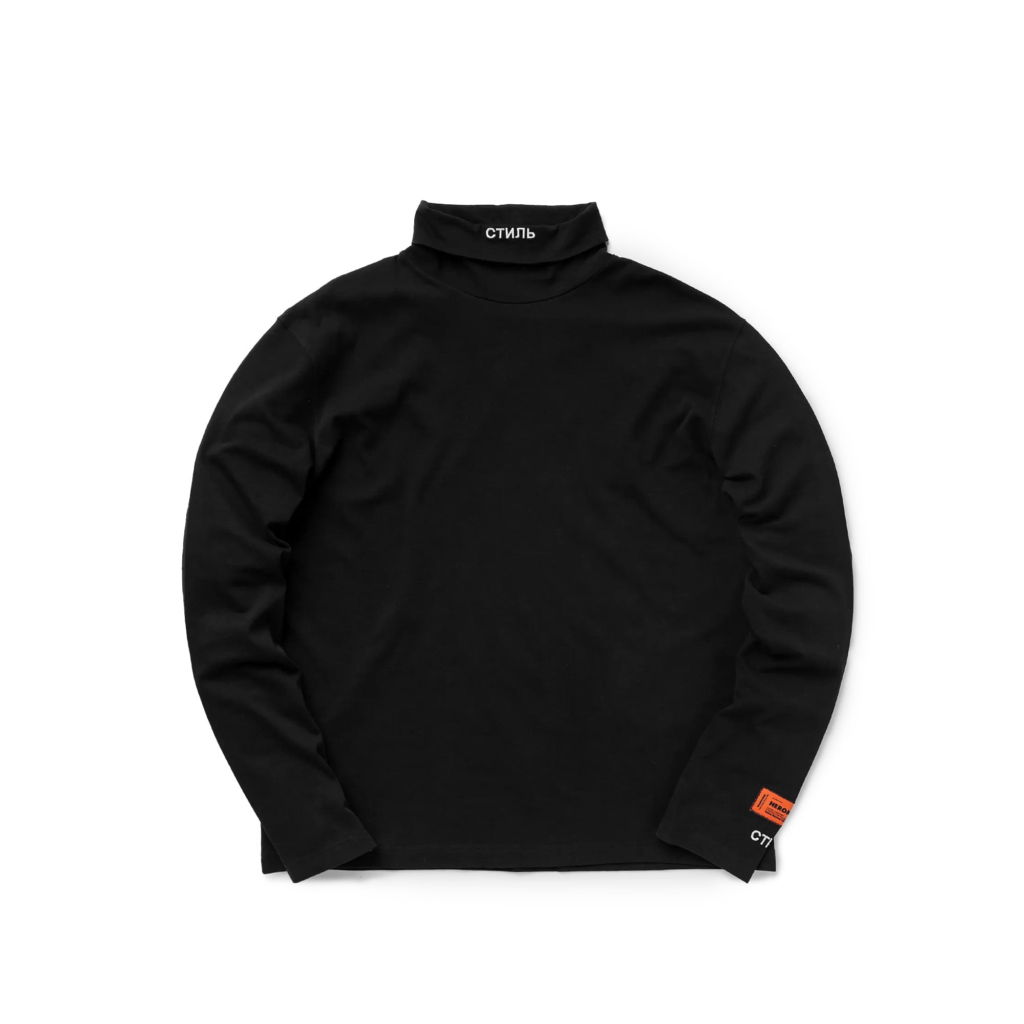 Heron Preston Mens NF CTNMB LS Rollneck Tee